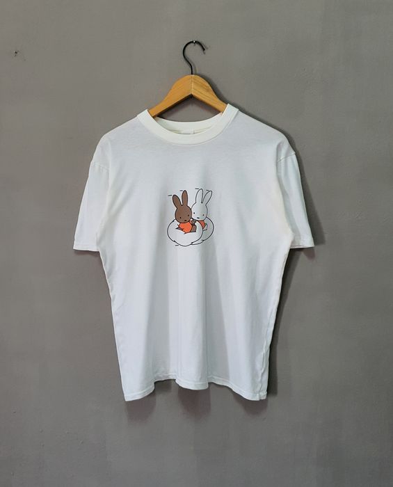 Vintage DICK BRUNA 1998 Miffy Art Artist T shirt S-M