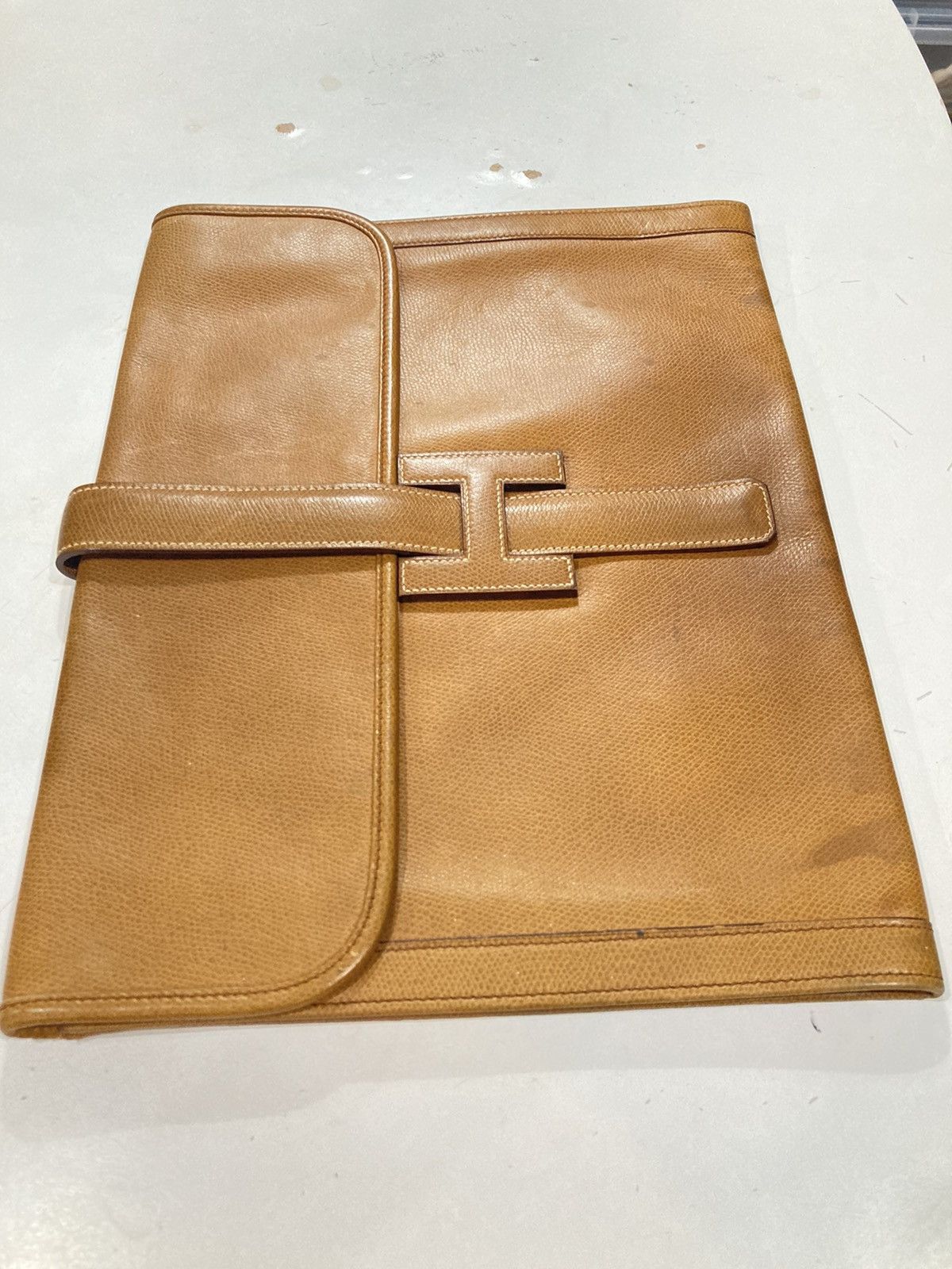 Hermes Vintage Hermes Jige Clutch Bag Size ONE SIZE - 4 Thumbnail