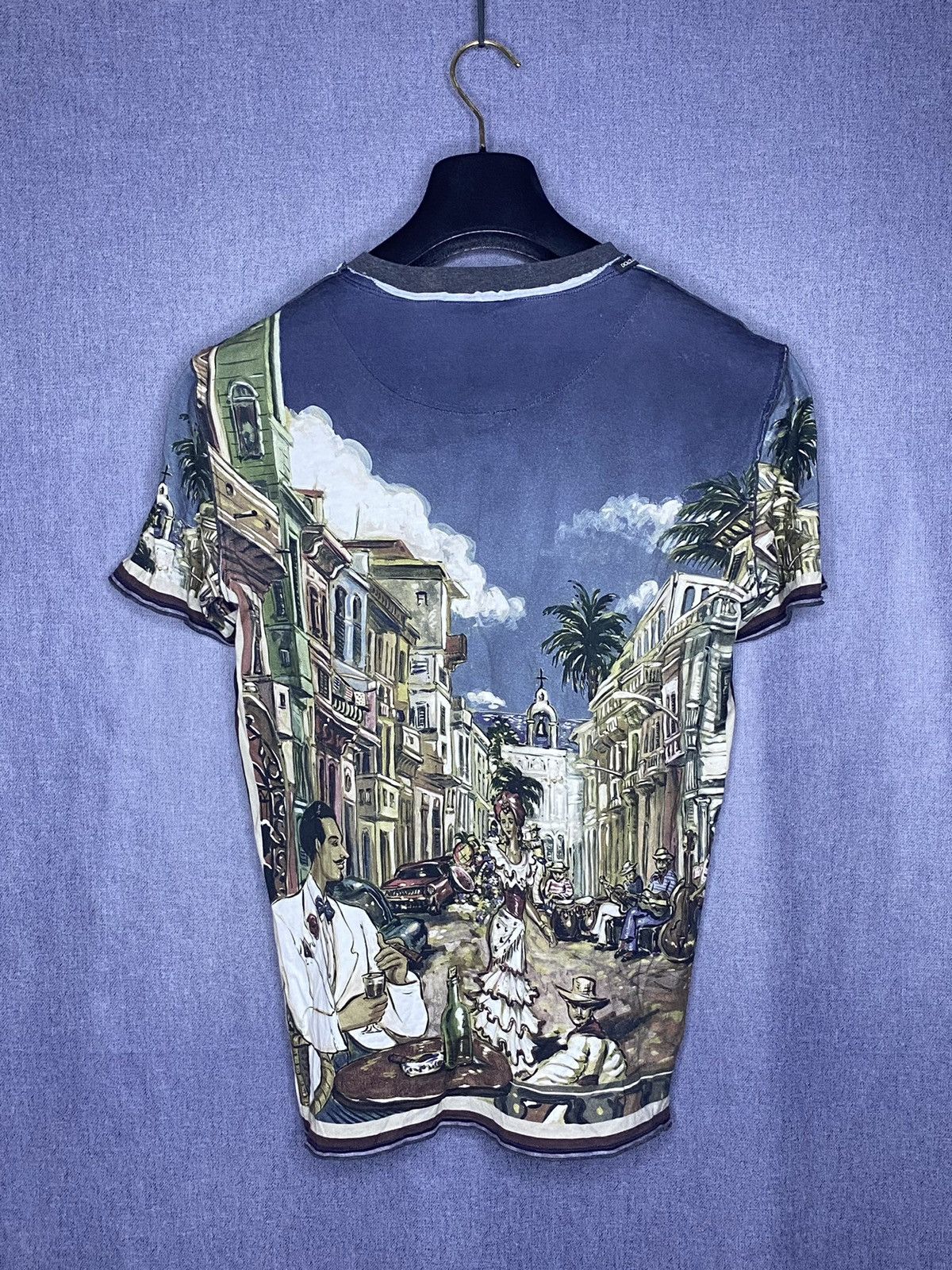Dolce & Gabbana Dolce&gabbana D&G Palermo Jazz club t shirt Size US M / EU 48-50 / 2 - 2 Thumbnail