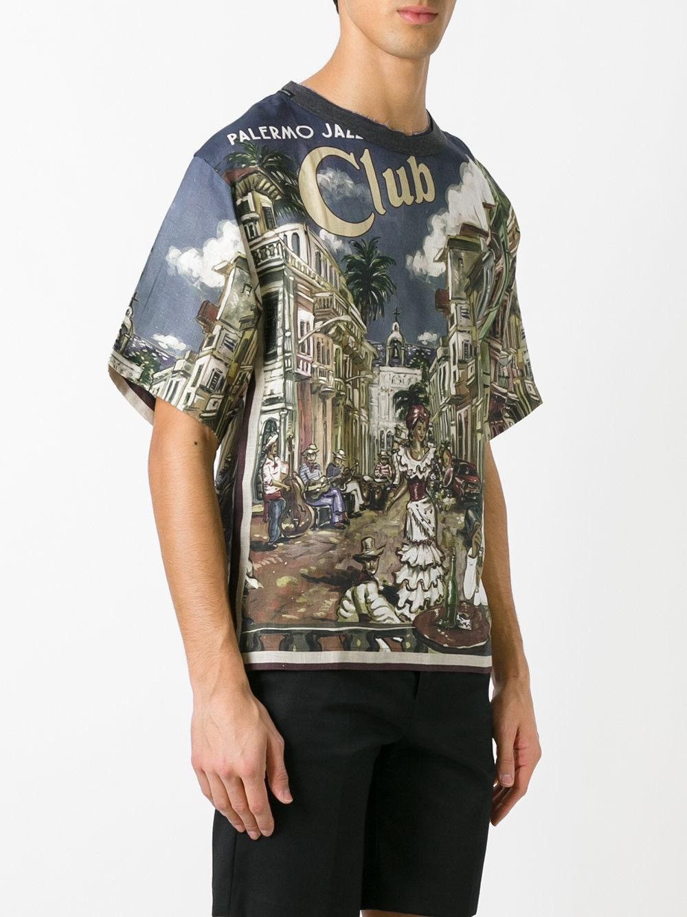 Dolce & Gabbana Dolce&gabbana D&G Palermo Jazz club t shirt Size US M / EU 48-50 / 2 - 5 Thumbnail