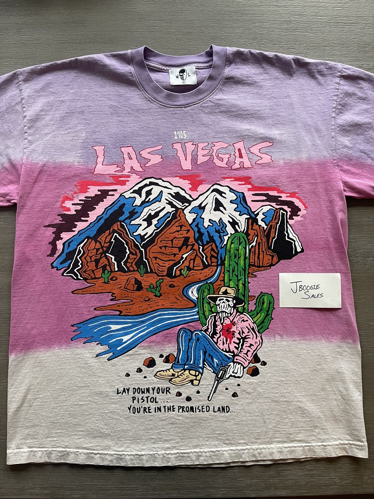 Warren Lotas Warren Lotas Promised Land Tie Dye T-Shirt Size US L / EU 52-54 / 3 - 2 Thumbnail