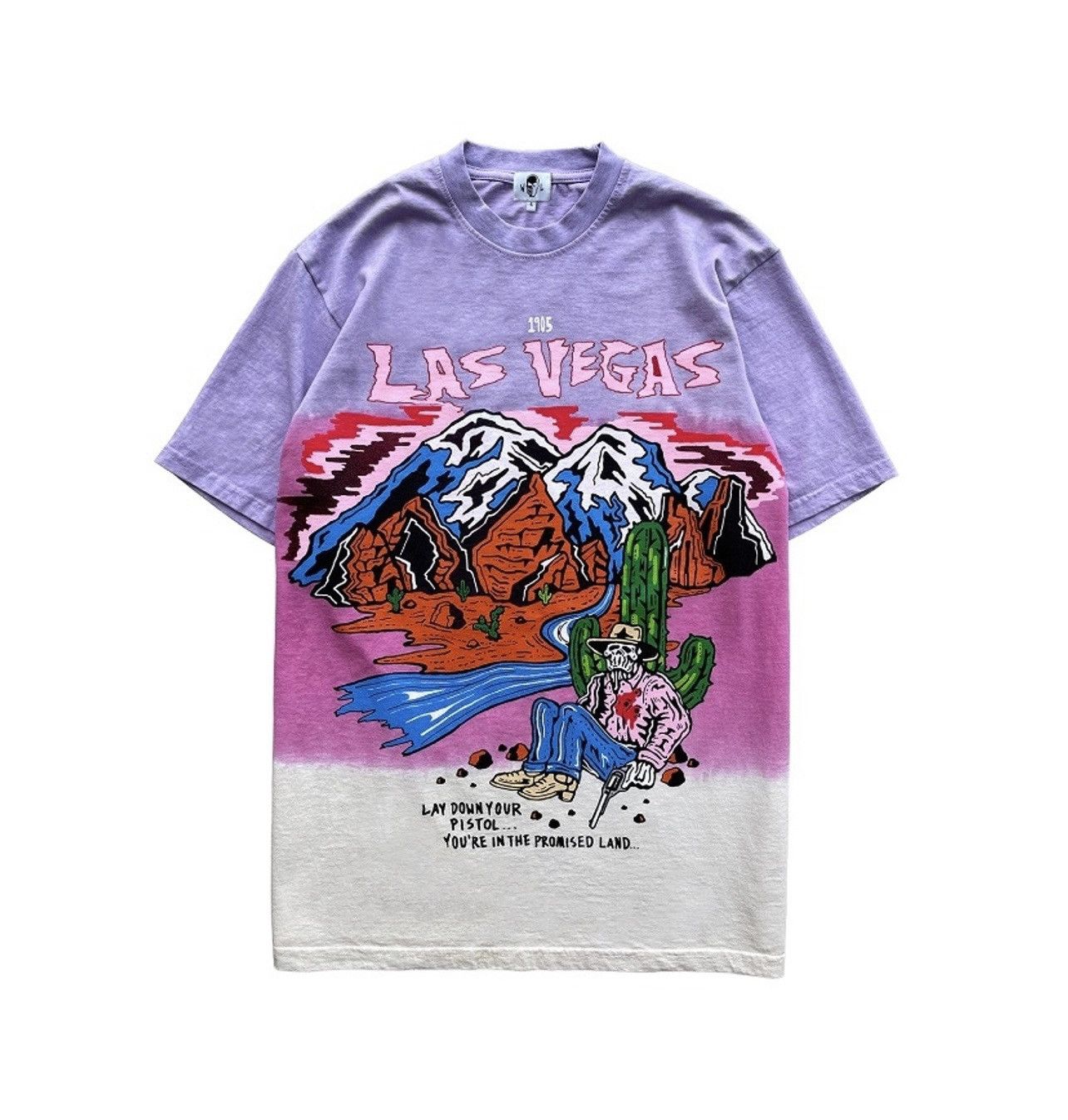 Warren Lotas Warren Lotas Promised Land Tie Dye T-Shirt Size US L / EU 52-54 / 3 - 1 Thumbnail
