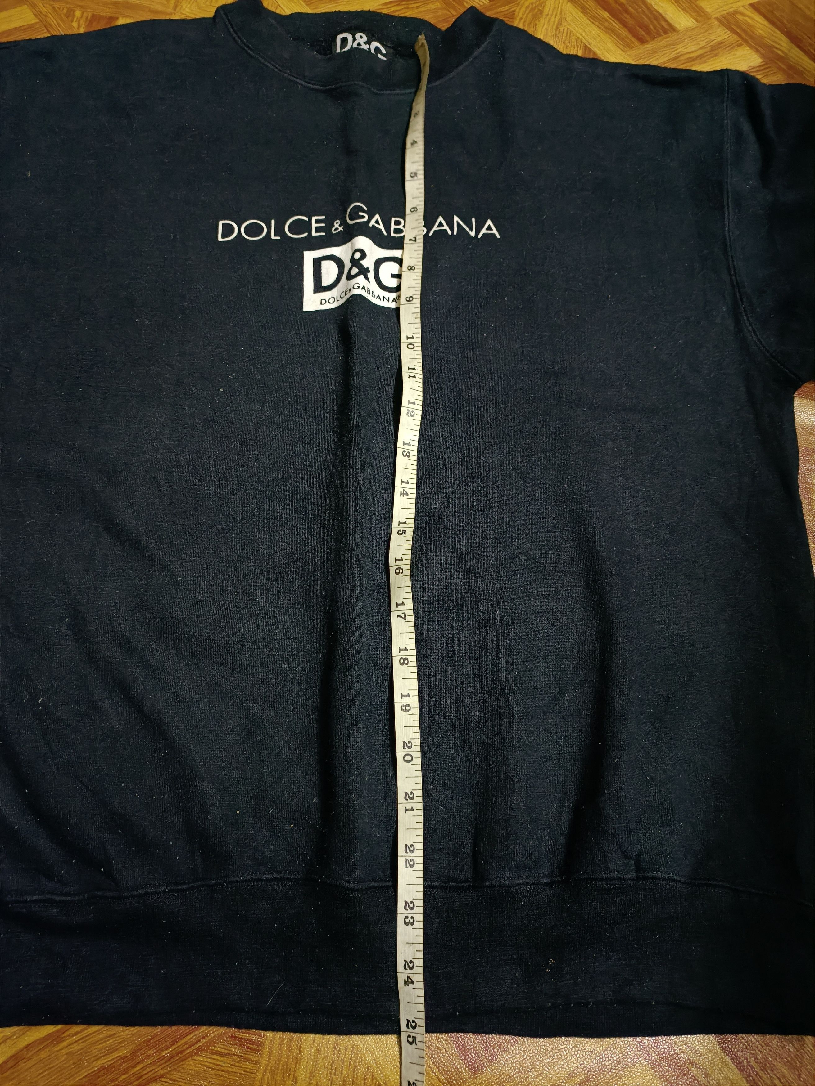 Dolce & Gabbana × Vintage 💥RARE💥Dolce & Gabbana Spell Out Sweatshirt Size US L / EU 52-54 / 3 - 4 Thumbnail