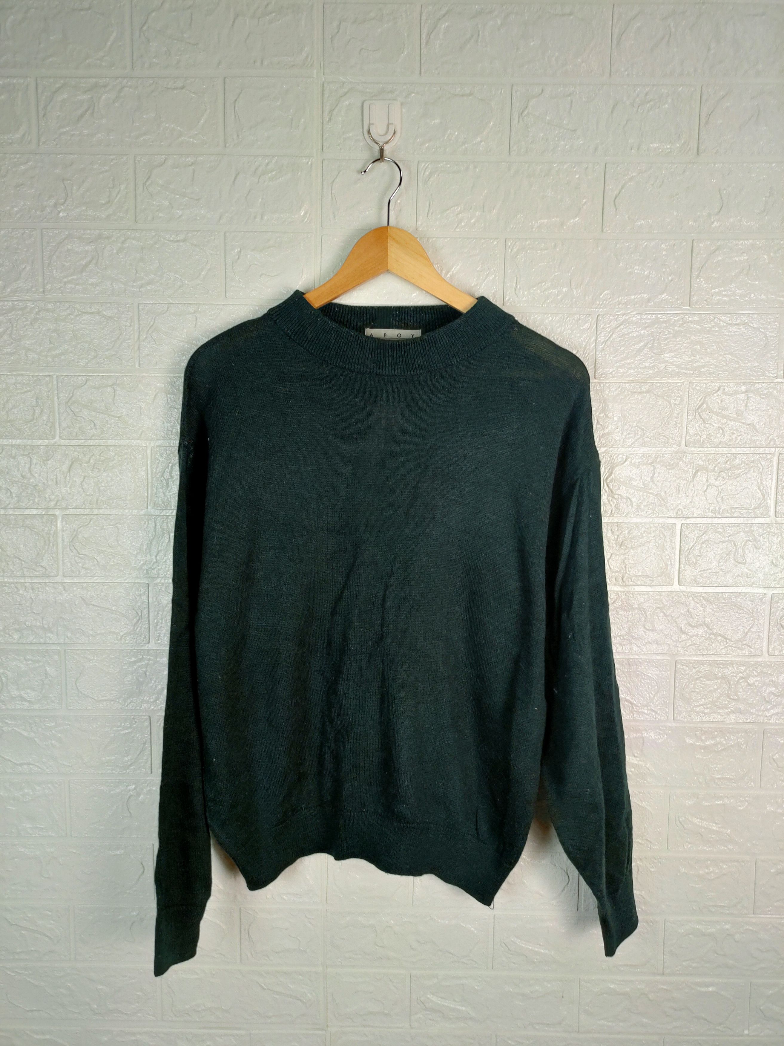 💥RARE💥Japanese Apoy Pullover Knitwear Sweatshirts #1170