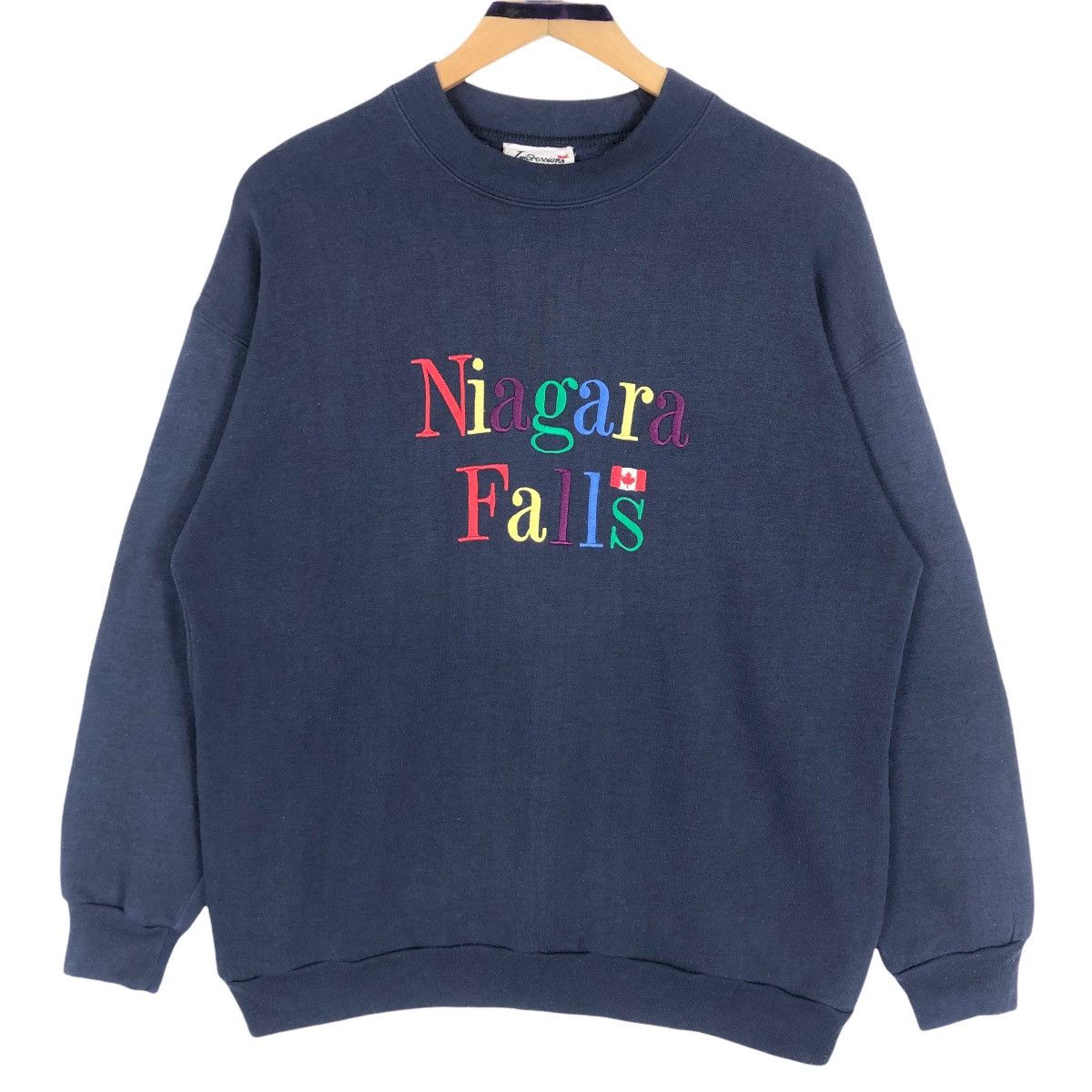 Vintage Vintage 90s Niagara Falls Impressions Canada Sweatshirt Size US M / EU 48-50 / 2 - 1 Thumbnail