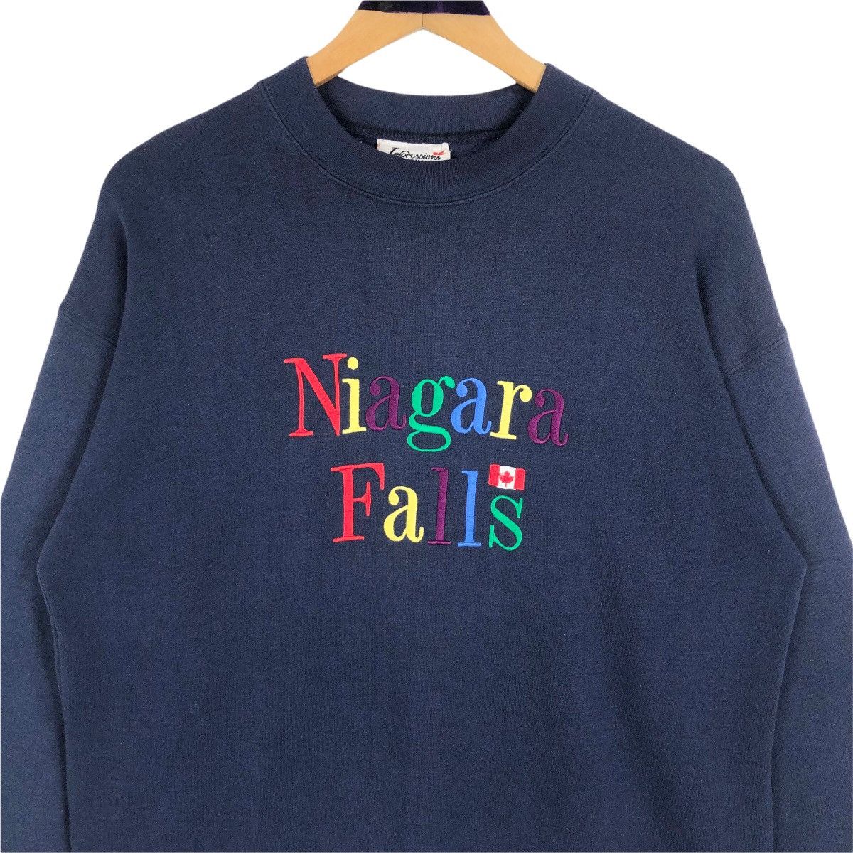Vintage Vintage 90s Niagara Falls Impressions Canada Sweatshirt Size US M / EU 48-50 / 2 - 5 Thumbnail