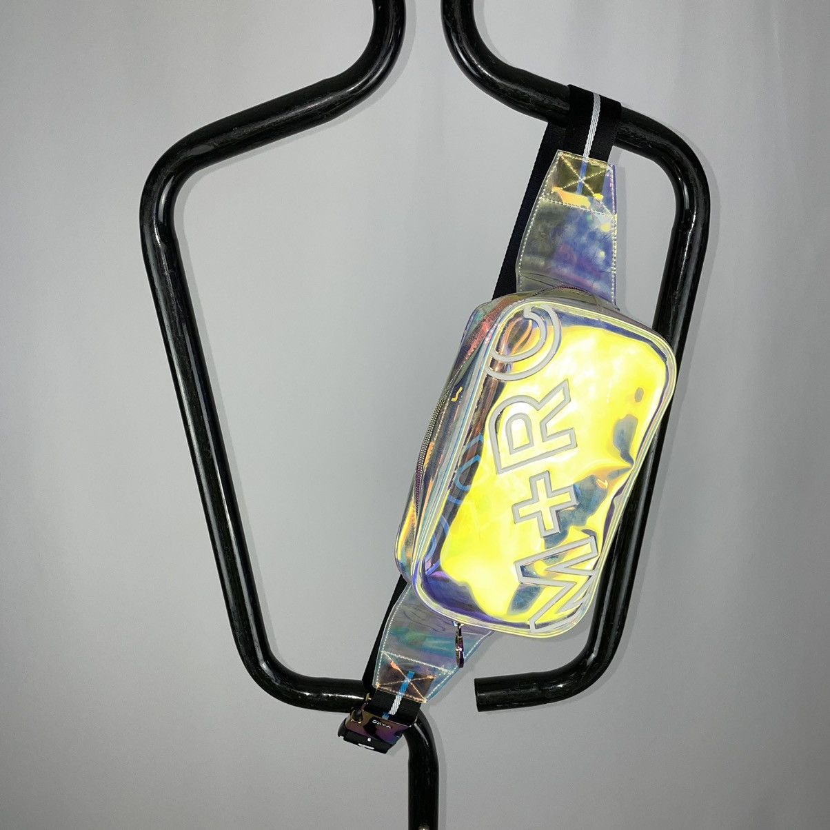 M+RC Noir Overdue Transparent Rainbow Shoulder Bag Bags Luggage 