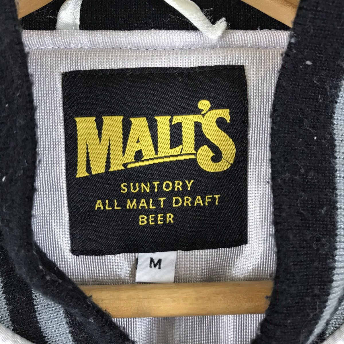 MLB × Vintage Vintage 90s Malt’s Baseball Team Satin Varsity Jacket Size US M / EU 48-50 / 2 - 11 Thumbnail