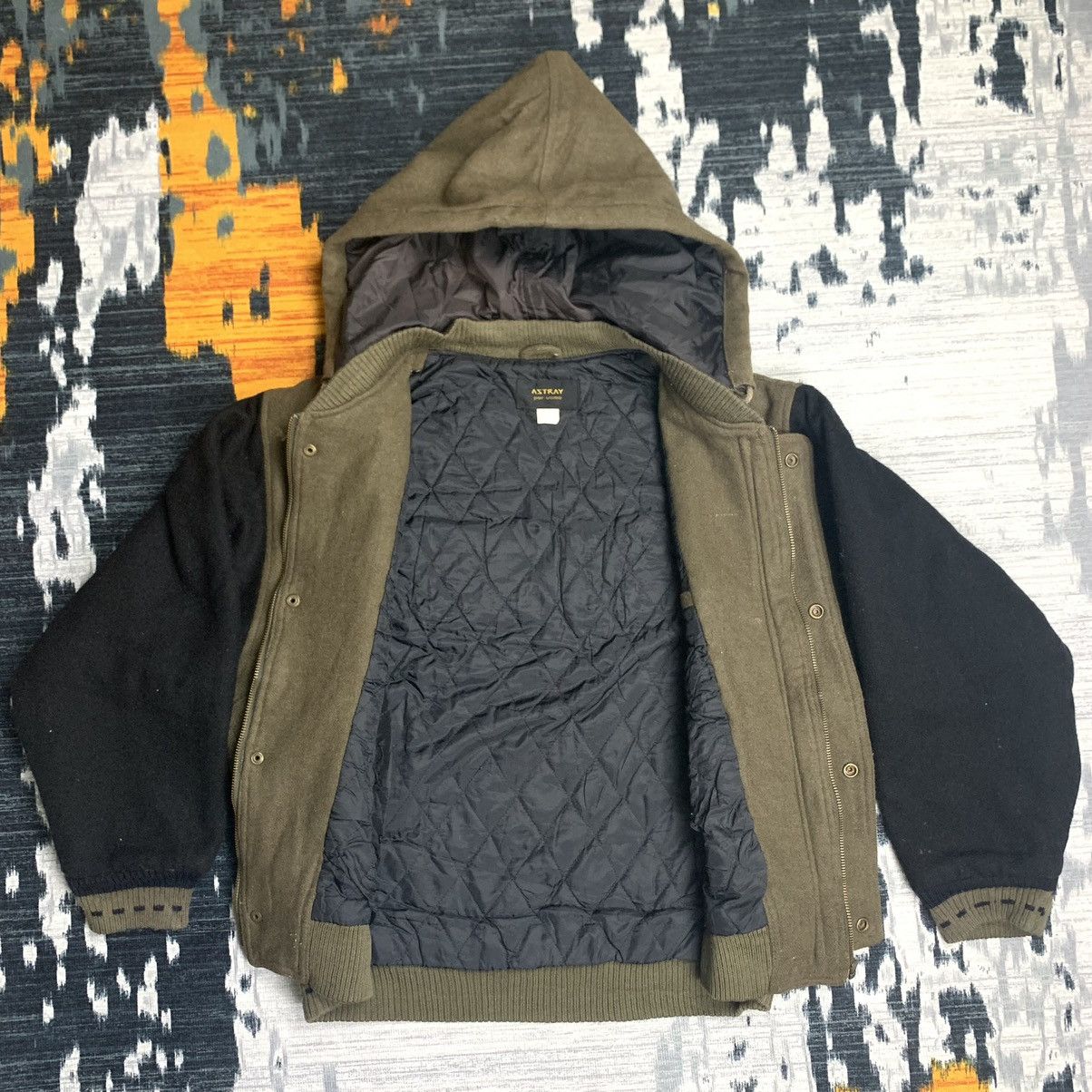 Japanese Brand 🔥NN22🔥ASTRAY Hoodie double pockets wool varsity jackets Size US M / EU 48-50 / 2 - 6 Thumbnail