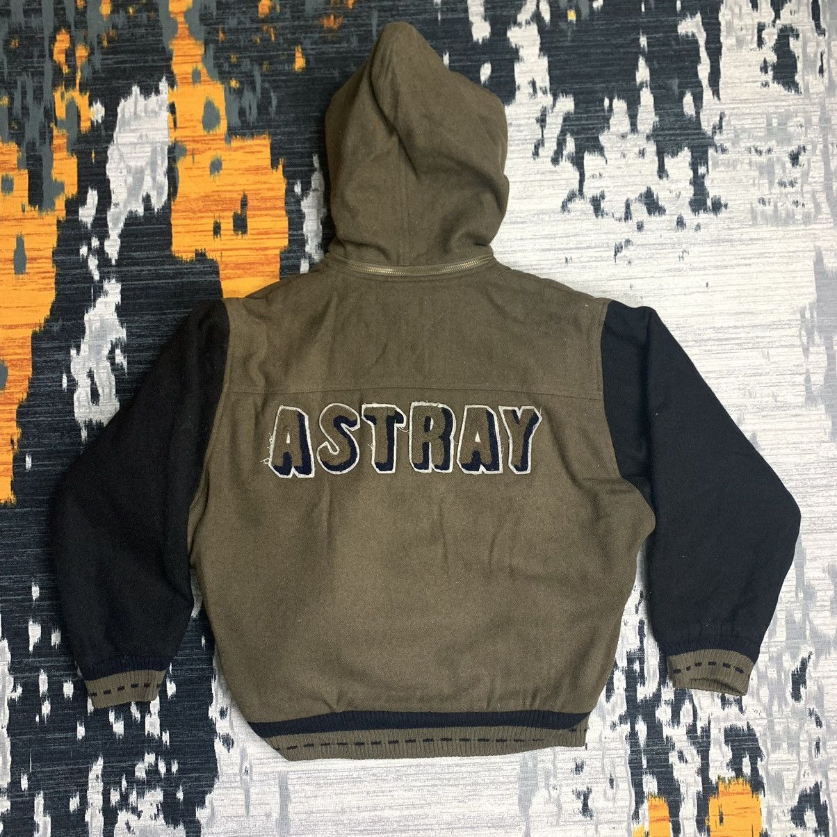 🔥NN22🔥ASTRAY Hoodie double pockets wool varsity jackets