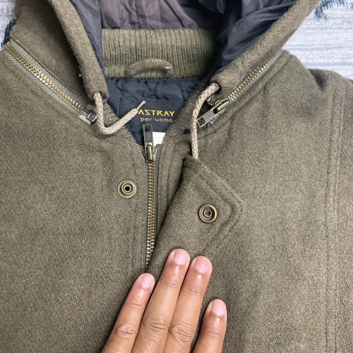 Japanese Brand 🔥NN22🔥ASTRAY Hoodie double pockets wool varsity jackets Size US M / EU 48-50 / 2 - 8 Thumbnail