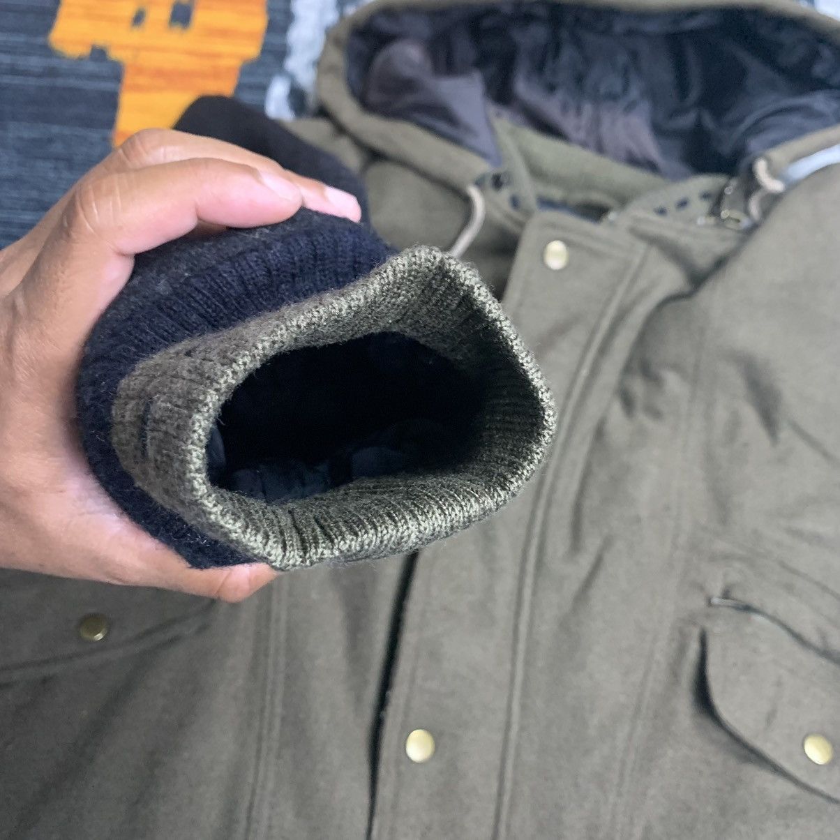 Japanese Brand 🔥NN22🔥ASTRAY Hoodie double pockets wool varsity jackets Size US M / EU 48-50 / 2 - 10 Thumbnail