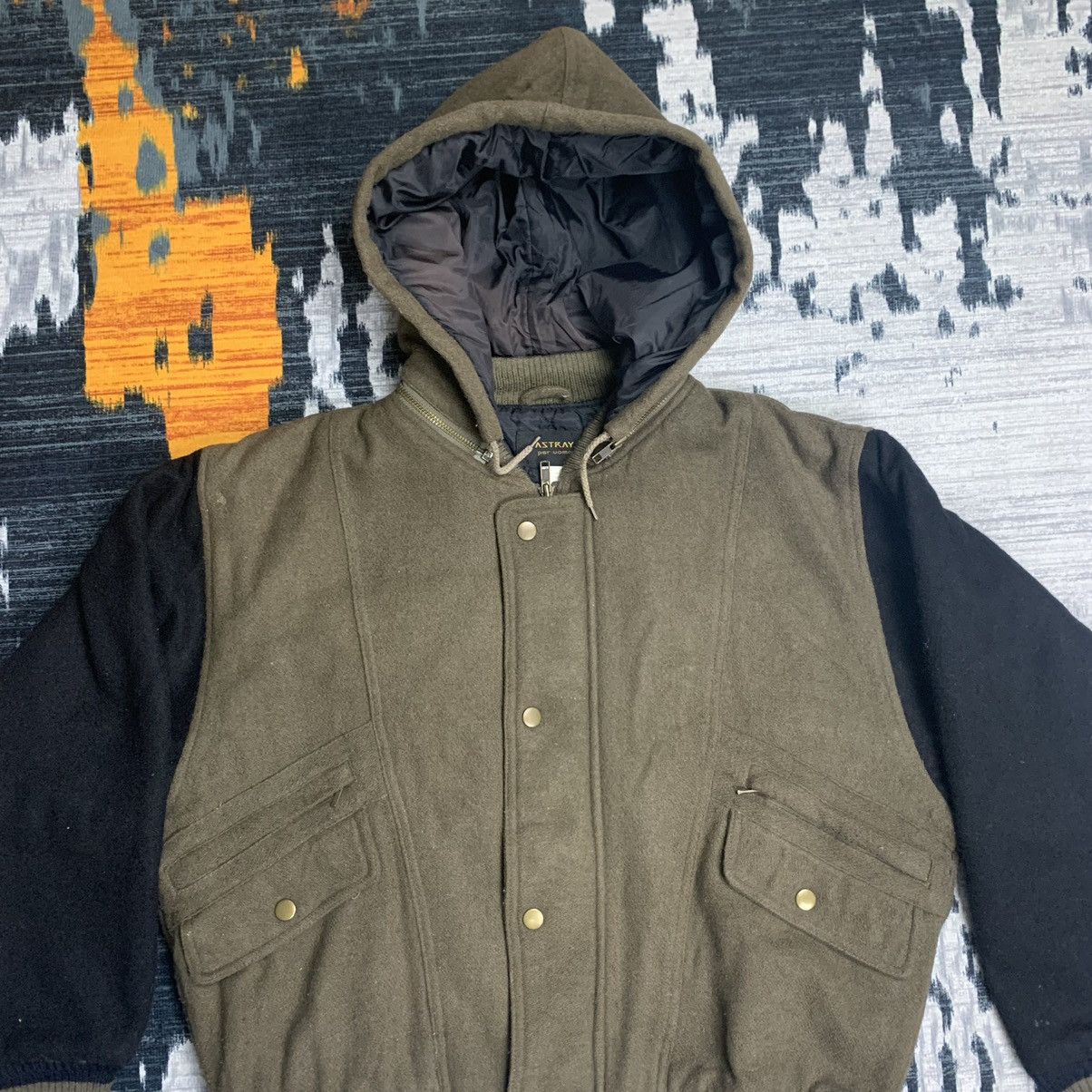 Japanese Brand 🔥NN22🔥ASTRAY Hoodie double pockets wool varsity jackets Size US M / EU 48-50 / 2 - 5 Thumbnail