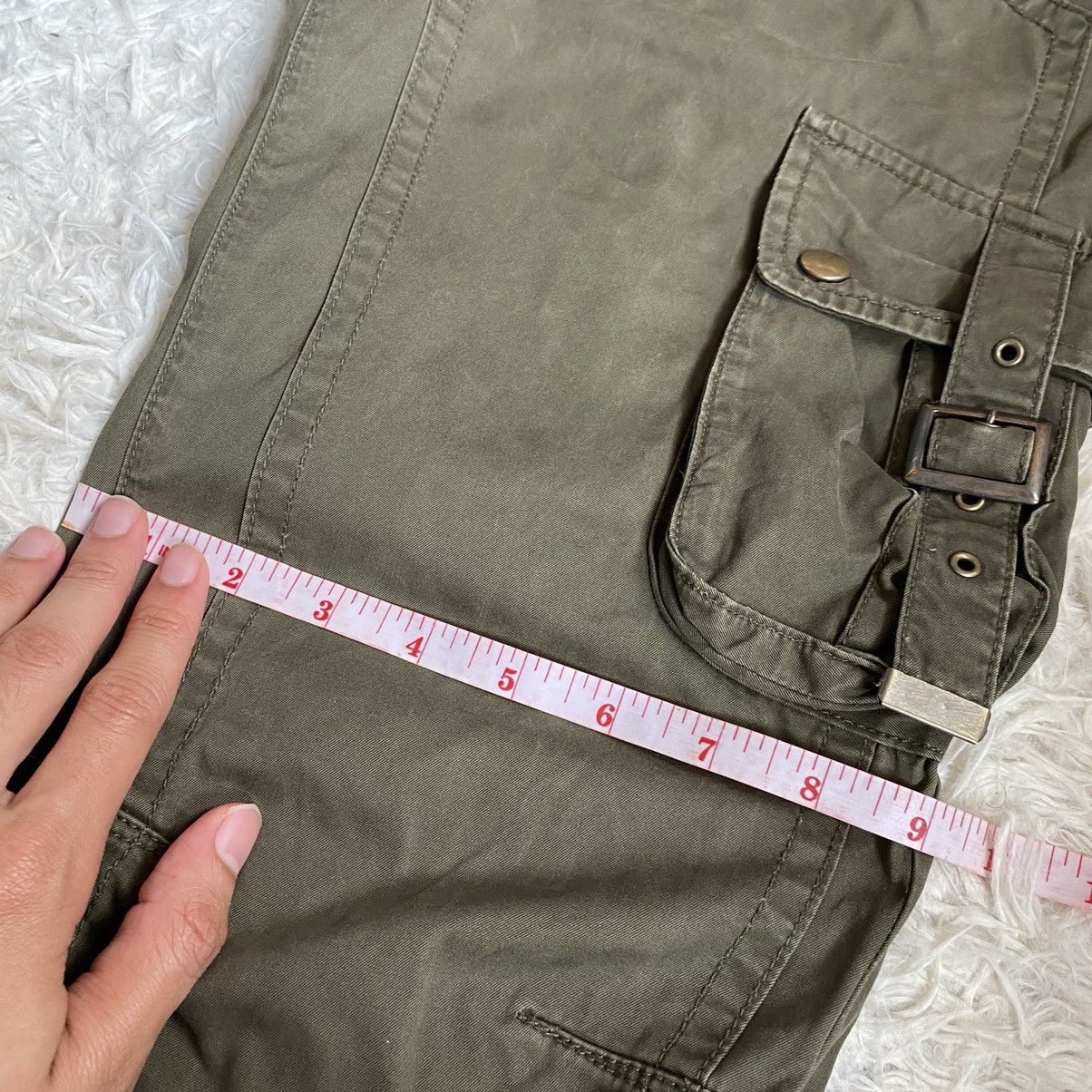 Japanese Brand Michel Klein Bondage Tactical Cargo Pants Kapital Style Size US 31 - 14 Thumbnail