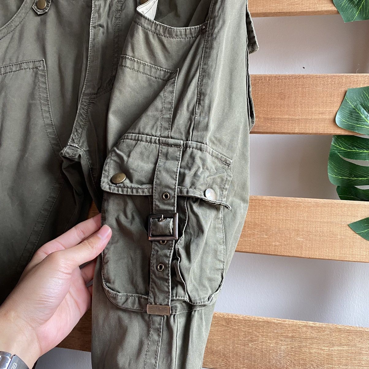 Japanese Brand Michel Klein Bondage Tactical Cargo Pants Kapital Style Size US 31 - 6 Thumbnail