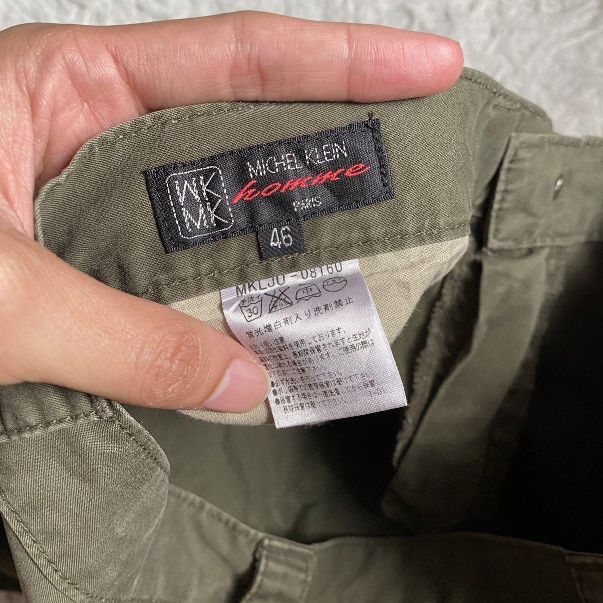 Japanese Brand Michel Klein Bondage Tactical Cargo Pants Kapital Style Size US 31 - 10 Thumbnail