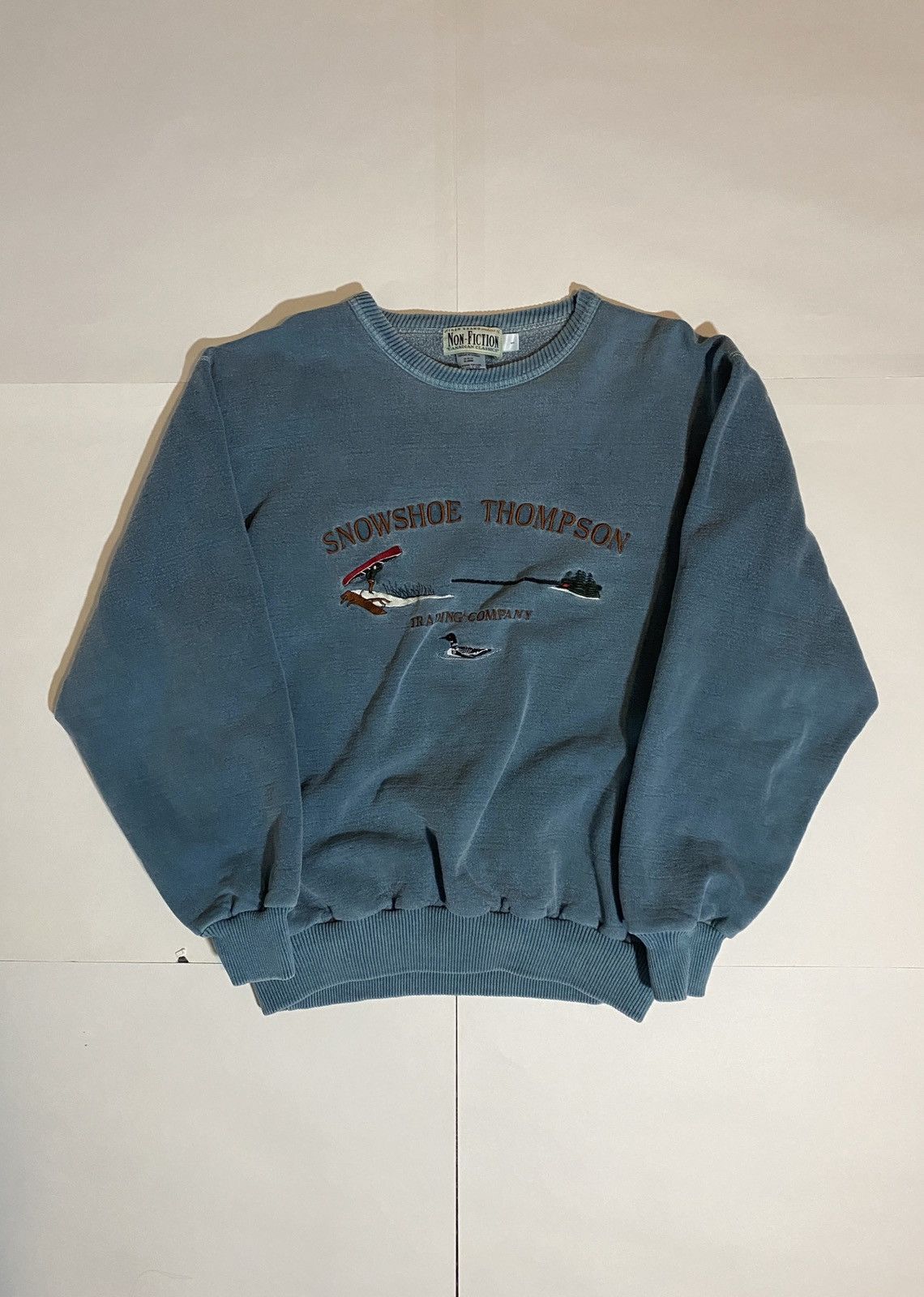 Vintage RARE 90's Vintage Snowshoe Thompson Trading Company Sweater ...