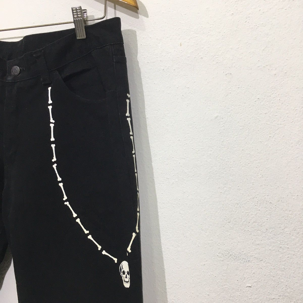 Vintage Japanese Punk Design Sedionaries Japan Black Jeans Size 31 Size US 31 - 7 Thumbnail
