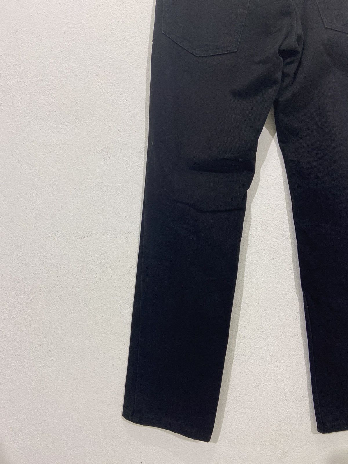 Vintage Japanese Punk Design Sedionaries Japan Black Jeans Size 31 Size US 31 - 17 Thumbnail