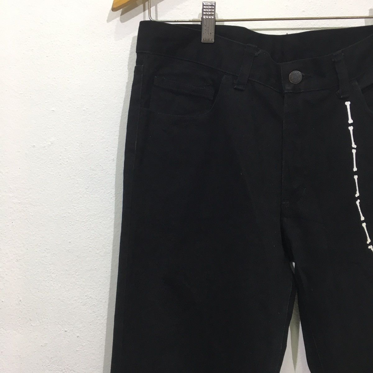 Vintage Japanese Punk Design Sedionaries Japan Black Jeans Size 31 Size US 31 - 4 Thumbnail