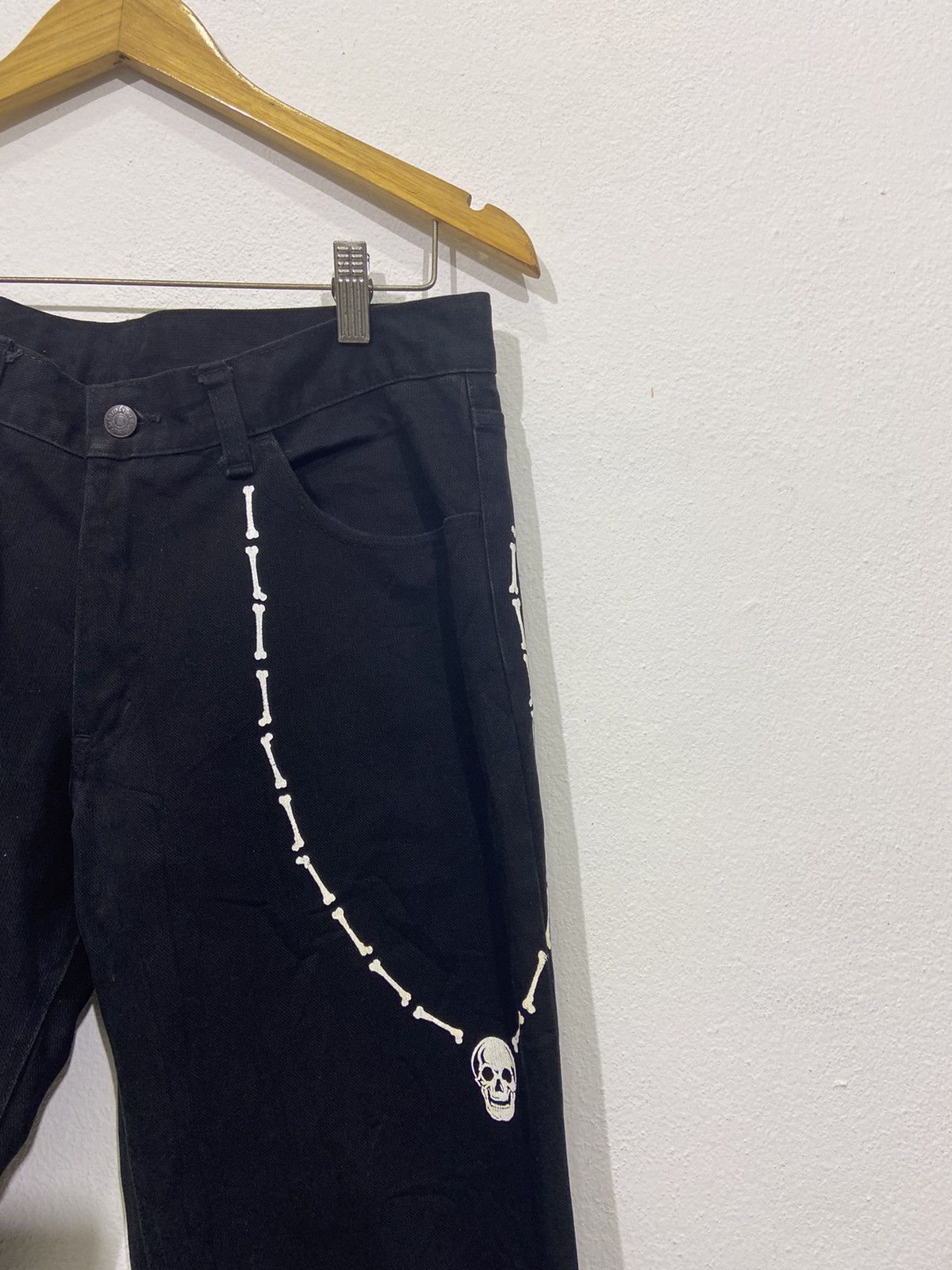 Vintage Japanese Punk Design Sedionaries Japan Black Jeans Size 31 Size US 31 - 9 Thumbnail