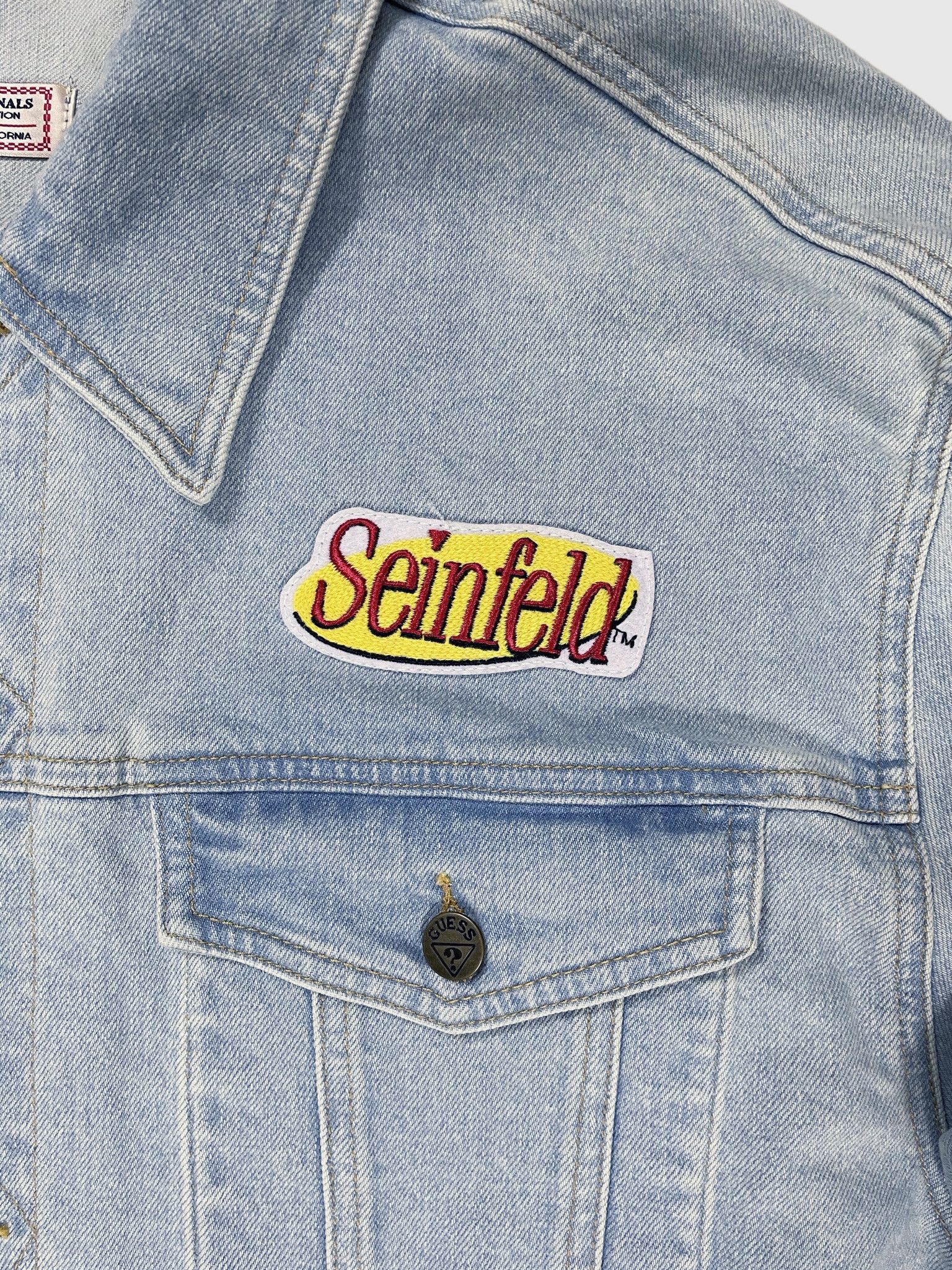 Guess Vintage Special Edition Seinfeld Denim Jacket Size US XXL / EU 58 / 5 - 3 Thumbnail