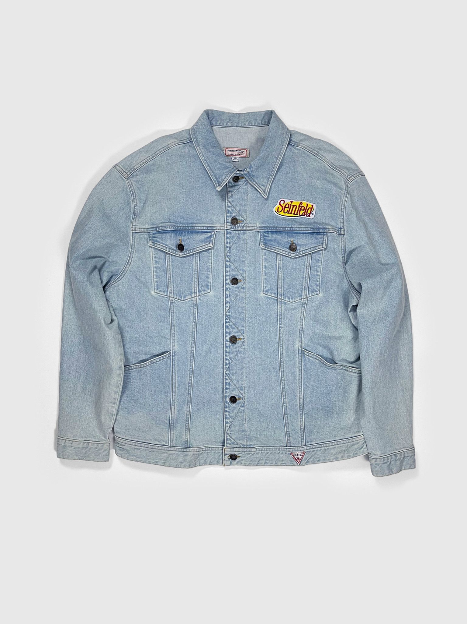Guess Vintage Special Edition Seinfeld Denim Jacket Size US XXL / EU 58 / 5 - 1 Thumbnail