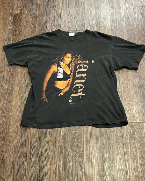 Vintage Vintage 1993 1994 Janet Jackson World Tour T-Shirt Size XL