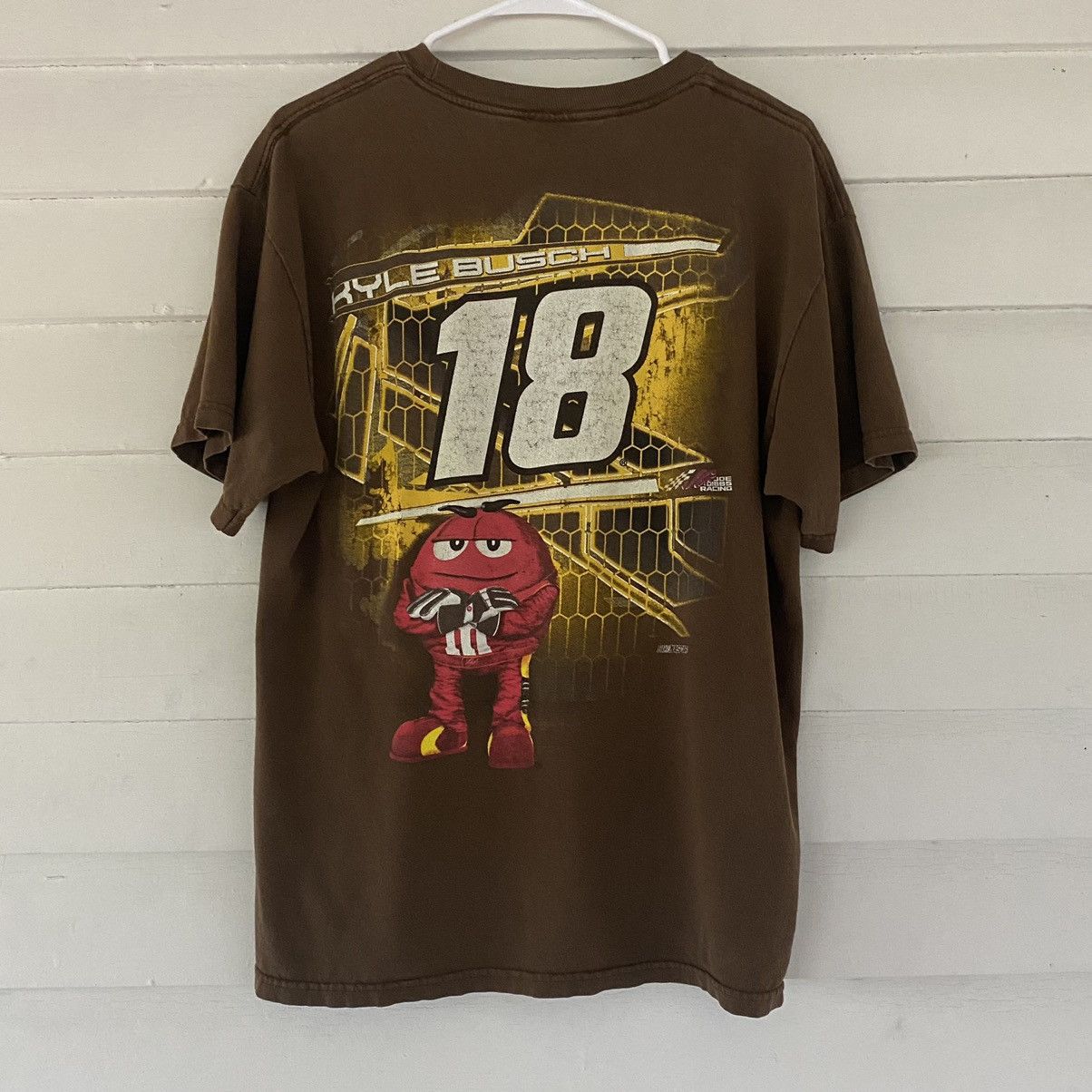 NASCAR × Vintage Kyle Busch M&M T-Shirt Brown Size M Size US M / EU 48-50 / 2 - 4 Thumbnail