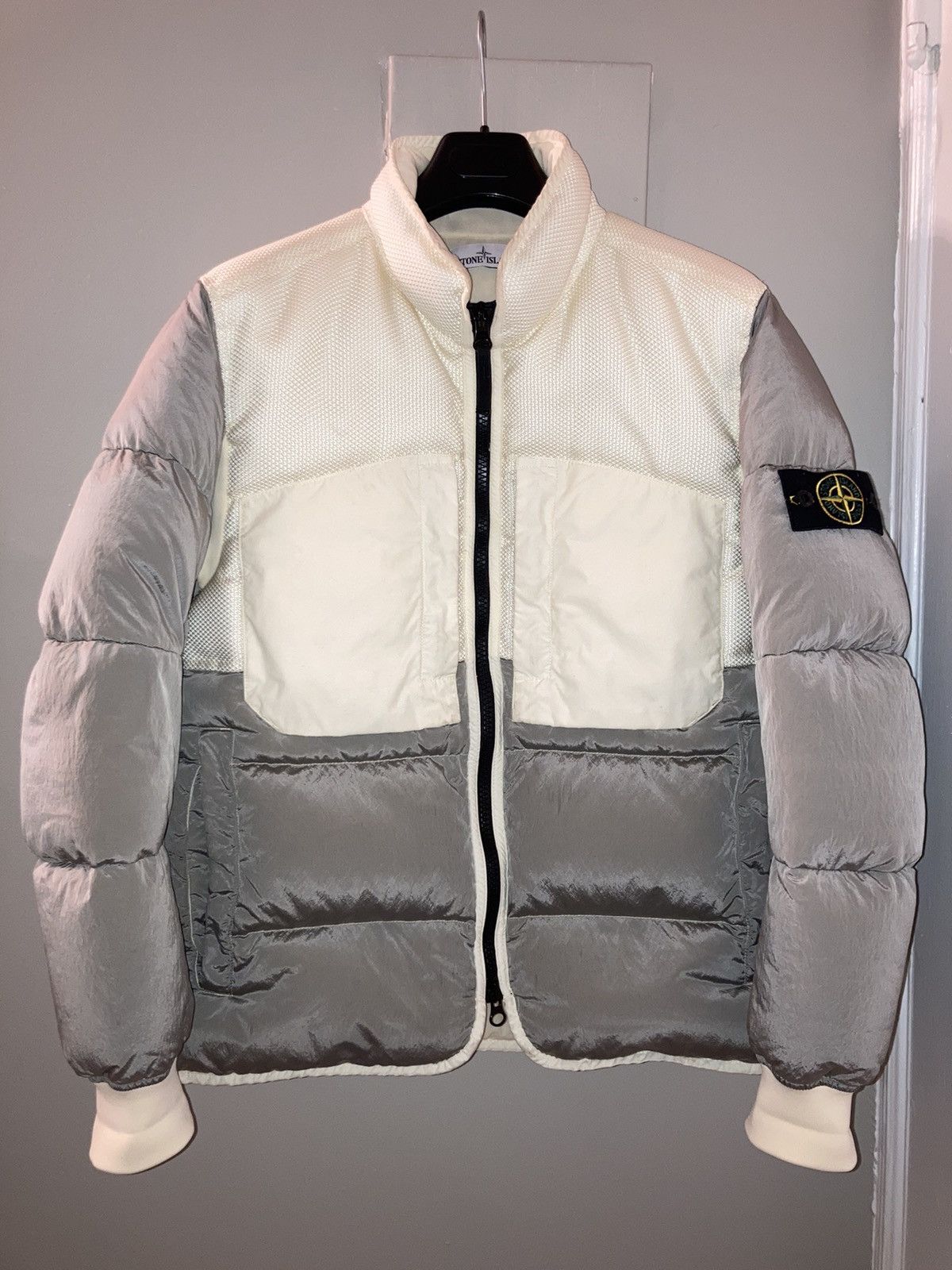 STONE ISLAND 6/3HT NYLON MIX Fabric Down