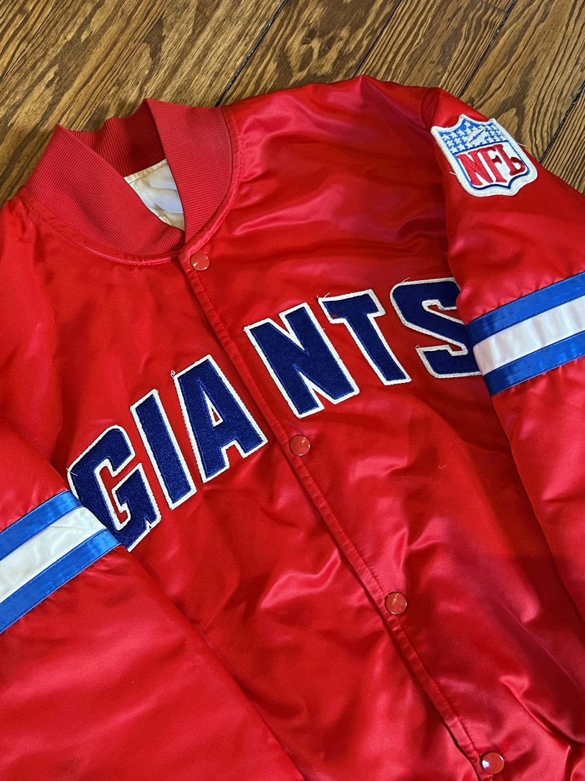 STARTER, Jackets & Coats, New York Giants Vintage 8s90s Starter Authentic  Pro Line Jacket Mens Large