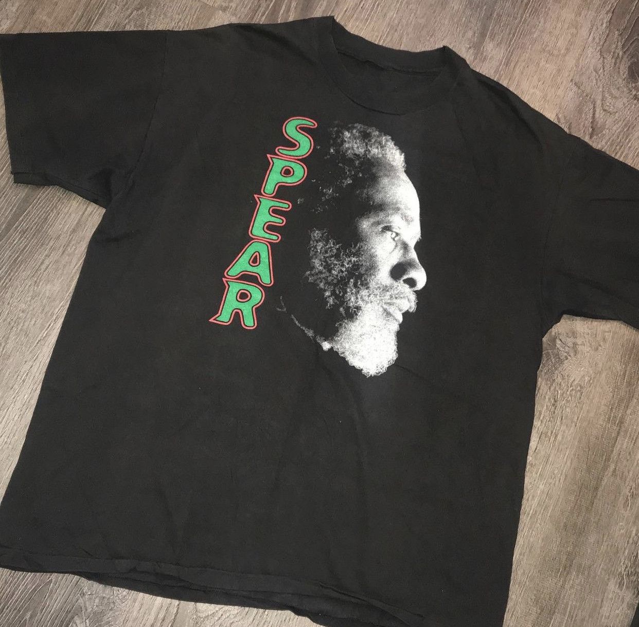 Rap Tees Burning Spear Concert Tour T Shirt Vintage 1995 Grailed