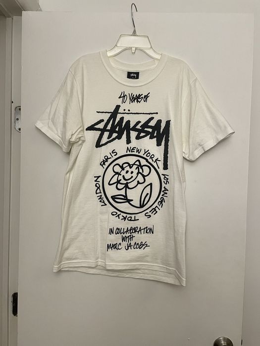 Stussy Stussy X Marc Jacobs Tour t-shirt | Grailed