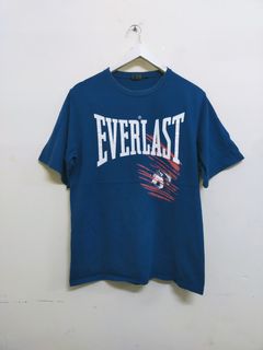Everlast Vintage T Shirt 1980's Boxing Clothing Sports Athletics