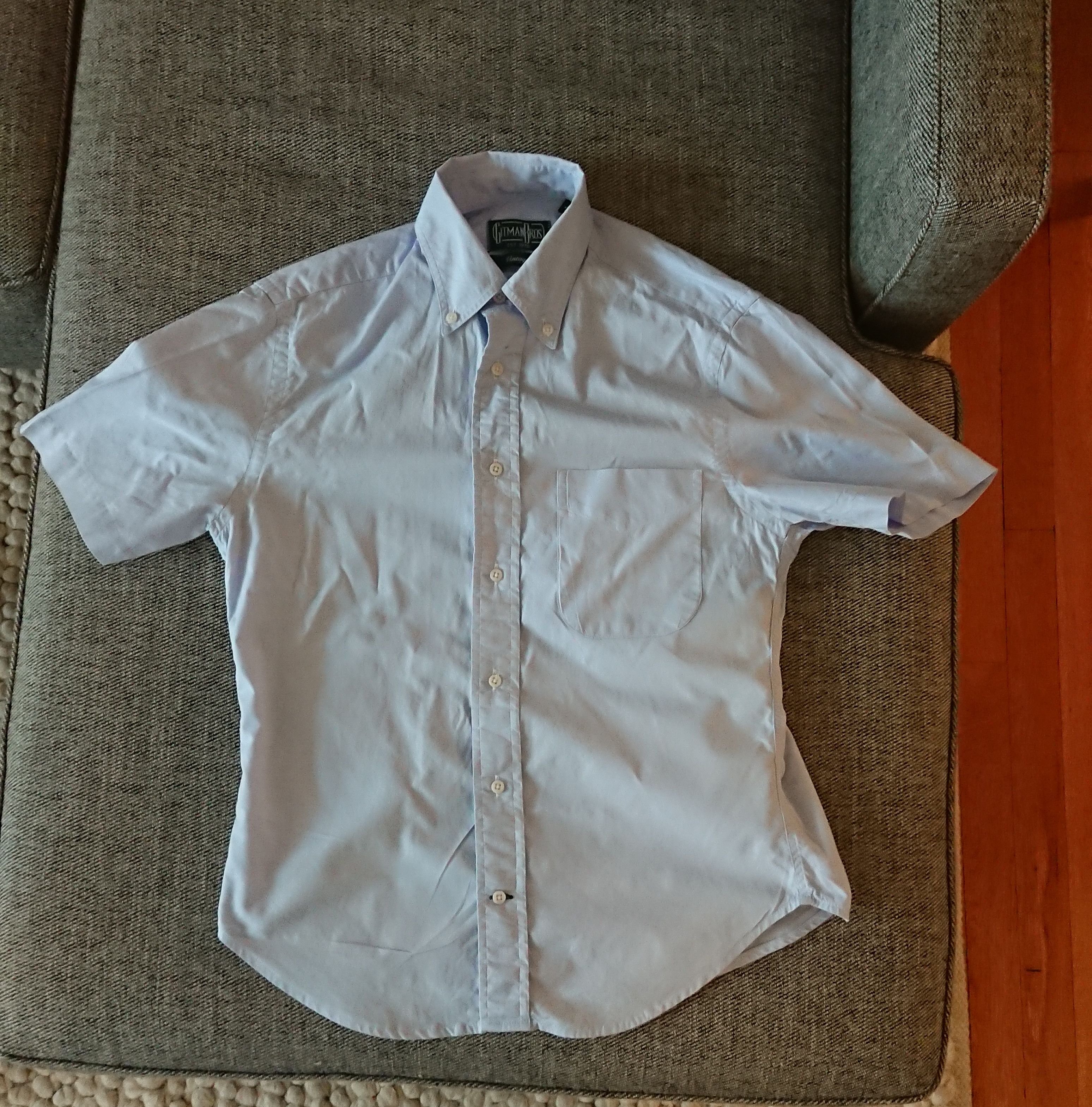 Short Sleeve Lightweight OCBD