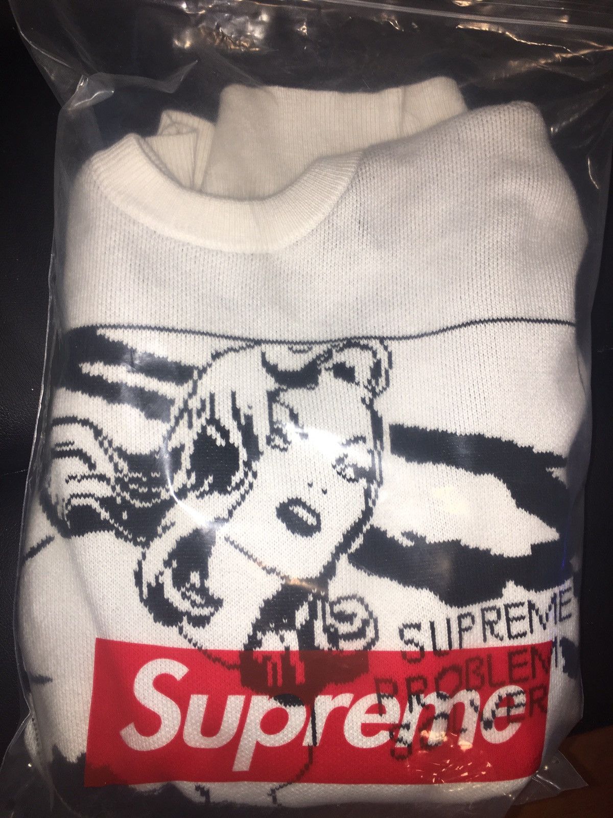 Supreme Problem Solver Sweater | Grailed