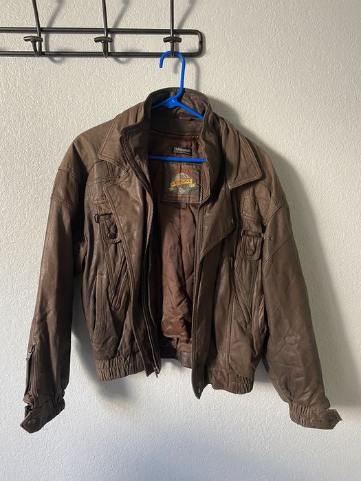 Vintage Vintage Adventure bound leather jacket | Grailed