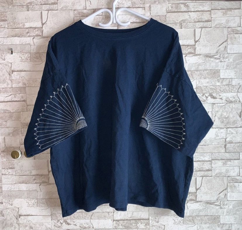 Kapital Kapital IDG Furoshiki Embroidery Jersey T-Shirt | Grailed