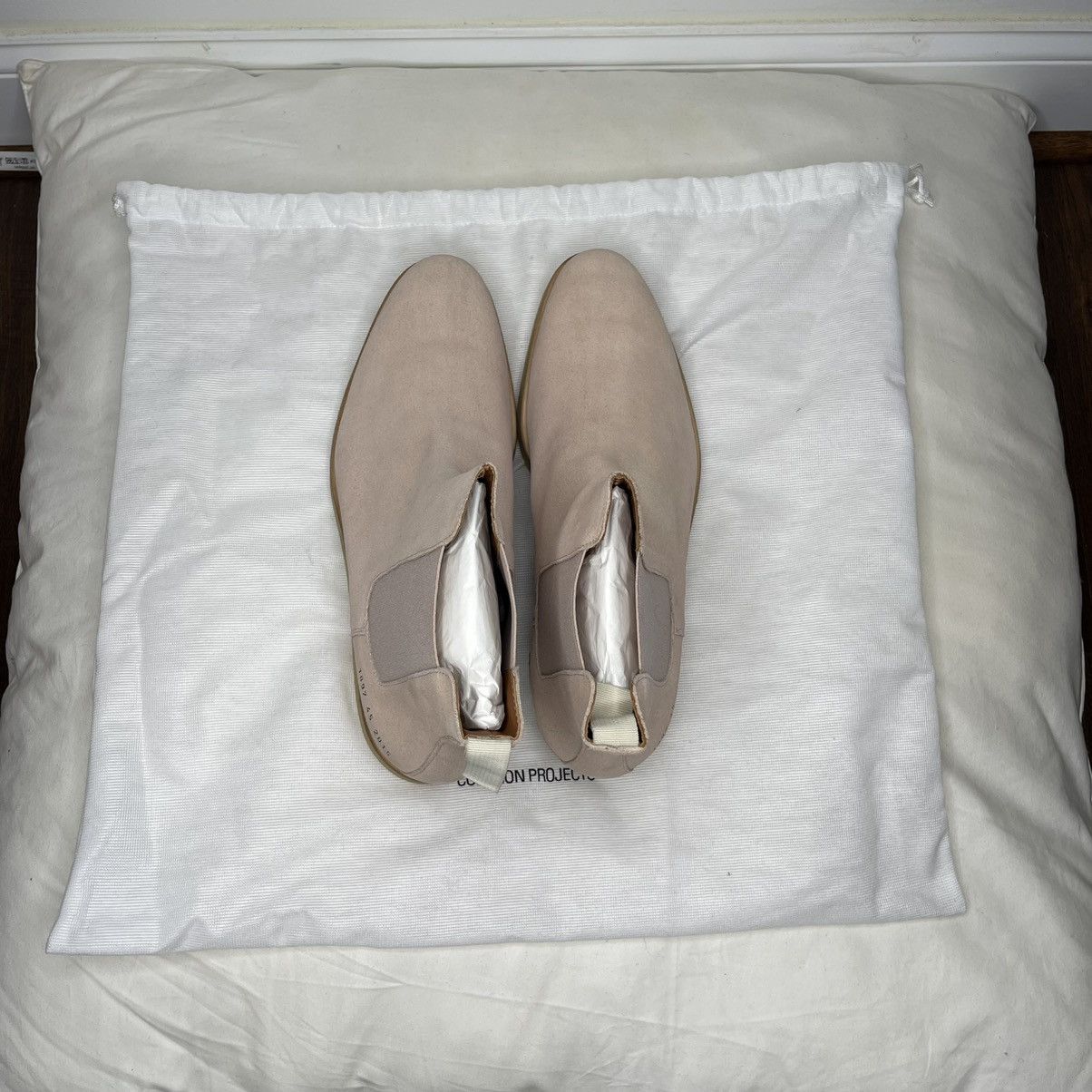 Common Projects Common Projects Chelsea Boot in Suede Blush Size US 12 / EU 45 - 4 Thumbnail
