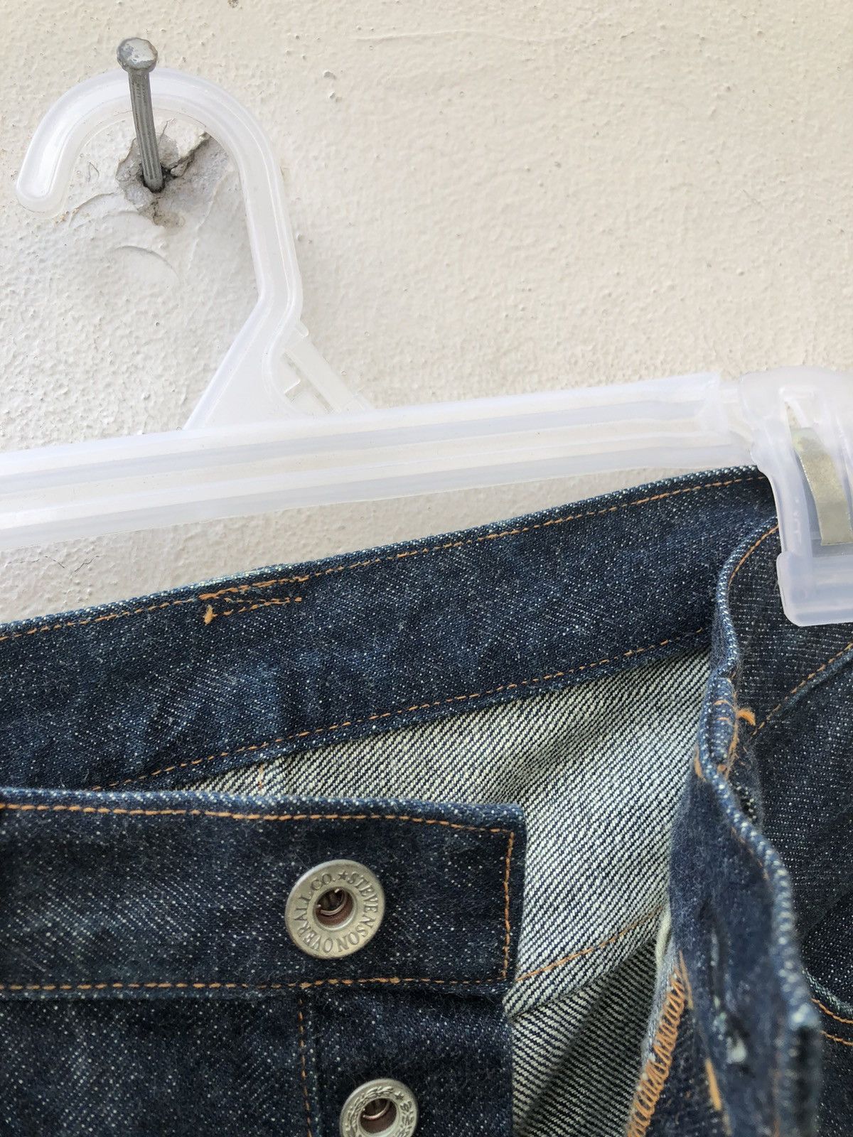 Stevenson Overall Co. Stevenson Overall Japan Lot 767-OSX Denim Selvedge Jeans Size US 29 - 5 Thumbnail