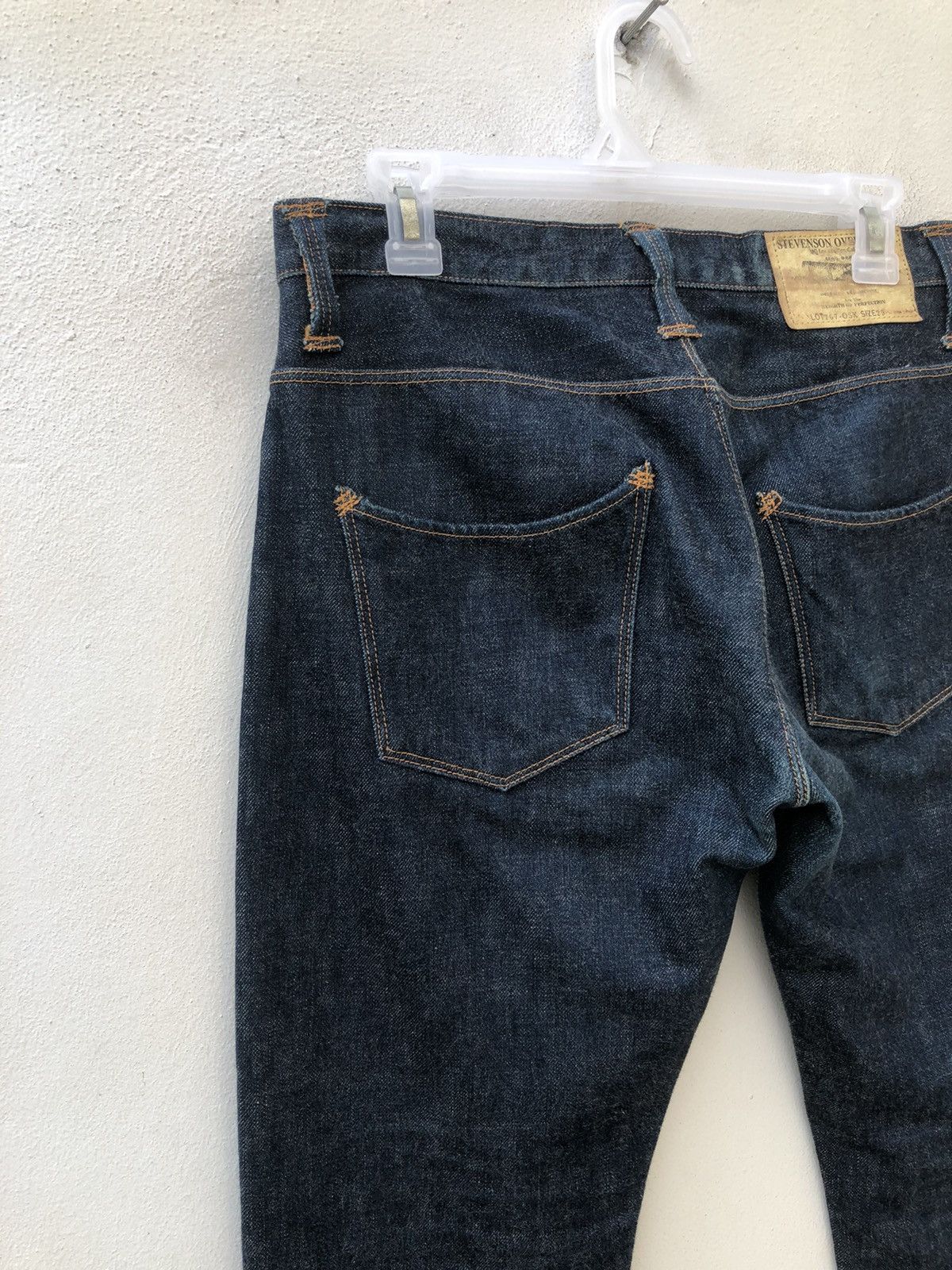 Stevenson Overall Co. Stevenson Overall Japan Lot 767-OSX Denim Selvedge Jeans Size US 29 - 14 Thumbnail