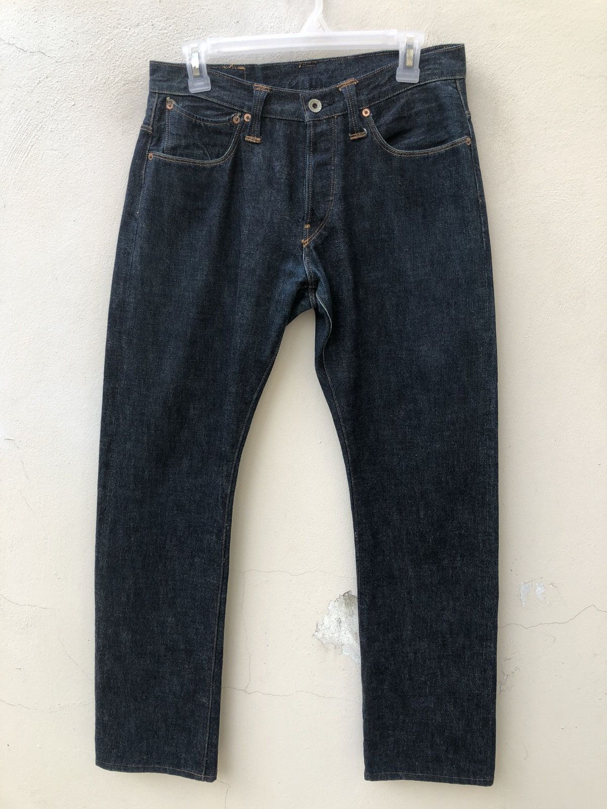 Stevenson Overall Co. Stevenson Overall Japan Lot 767-OSX Denim Selvedge Jeans Size US 29 - 3 Thumbnail