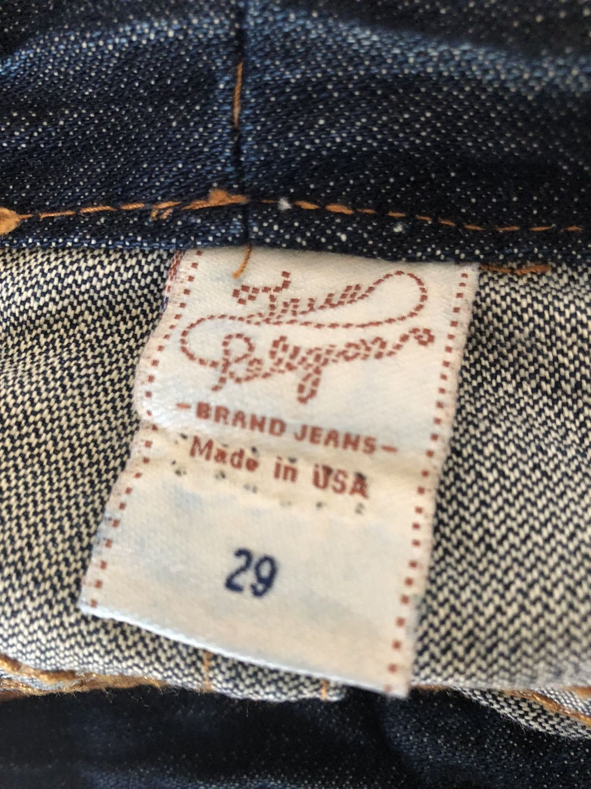 True Religion Vintage 2000s True Religion Usa Rips Distressed Denim Jeans Size US 29 - 23 Thumbnail