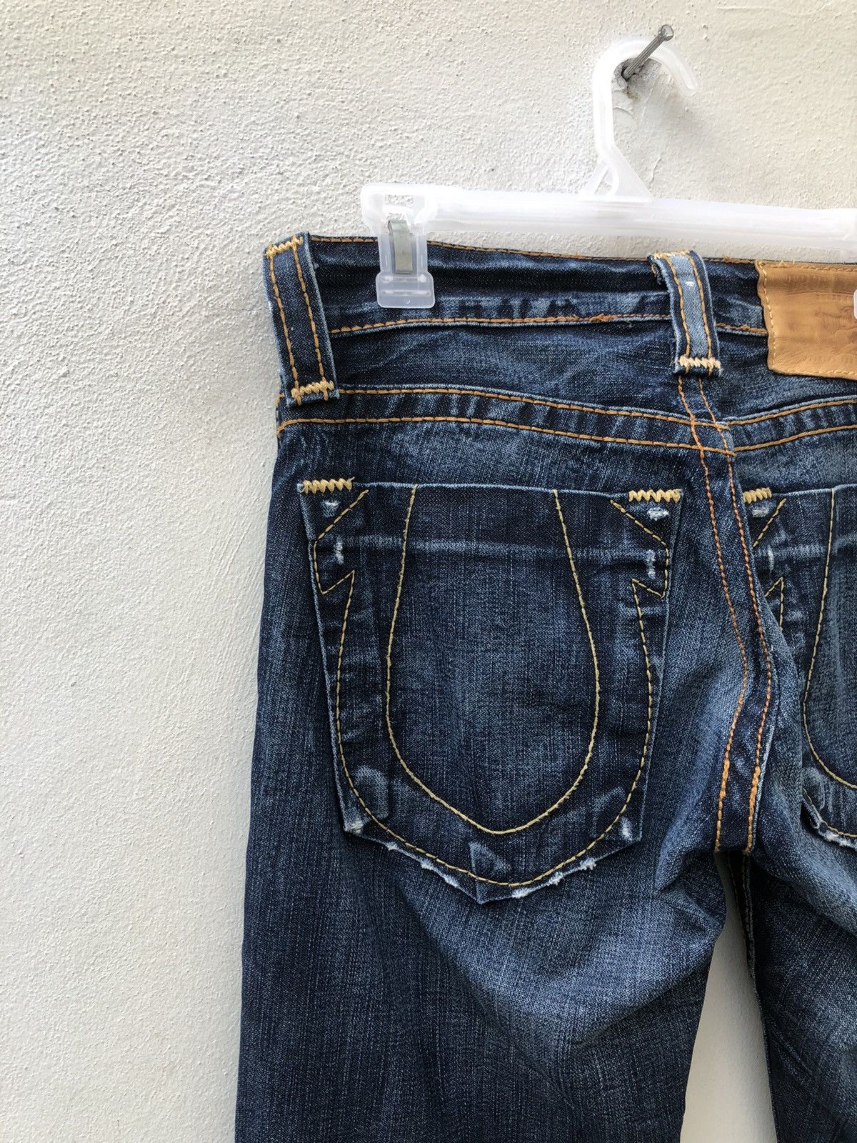 True Religion Vintage 2000s True Religion Usa Rips Distressed Denim Jeans Size US 29 - 17 Thumbnail
