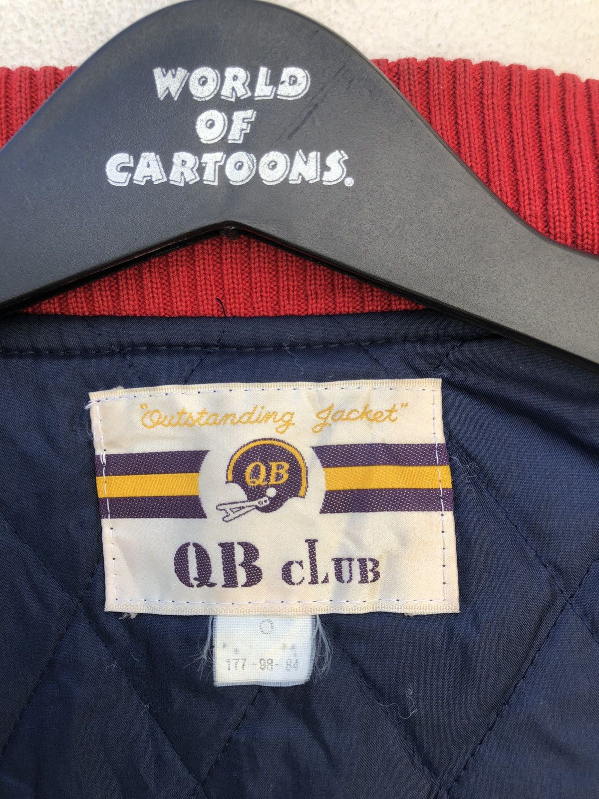 Leather Vintage 90s MIRV Ski Racing Team QB Club Varsity Jacket Size US M / EU 48-50 / 2 - 22 Thumbnail