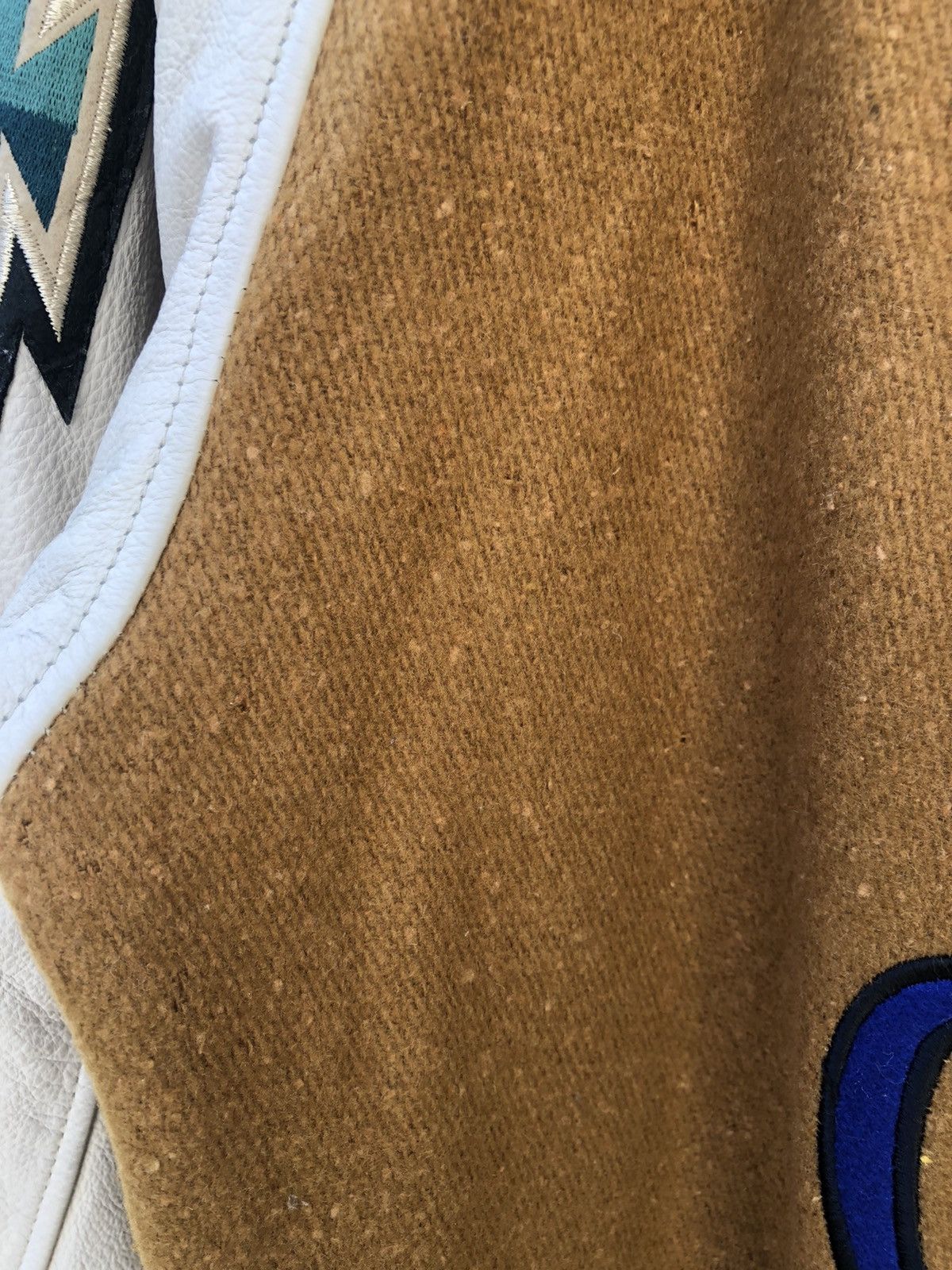Japanese Brand × Vintage Vintage 90s GUMU Propound Japan Indian Head Varsity Jacket Size US L / EU 52-54 / 3 - 10 Thumbnail