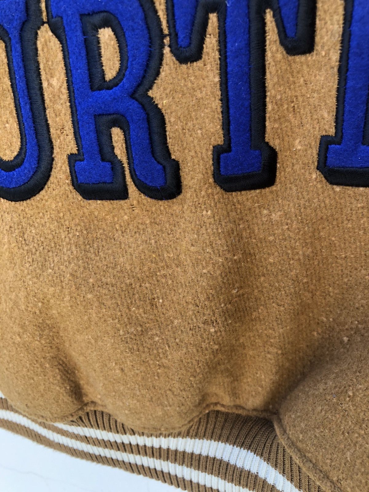 Japanese Brand × Vintage Vintage 90s GUMU Propound Japan Indian Head Varsity Jacket Size US L / EU 52-54 / 3 - 11 Thumbnail