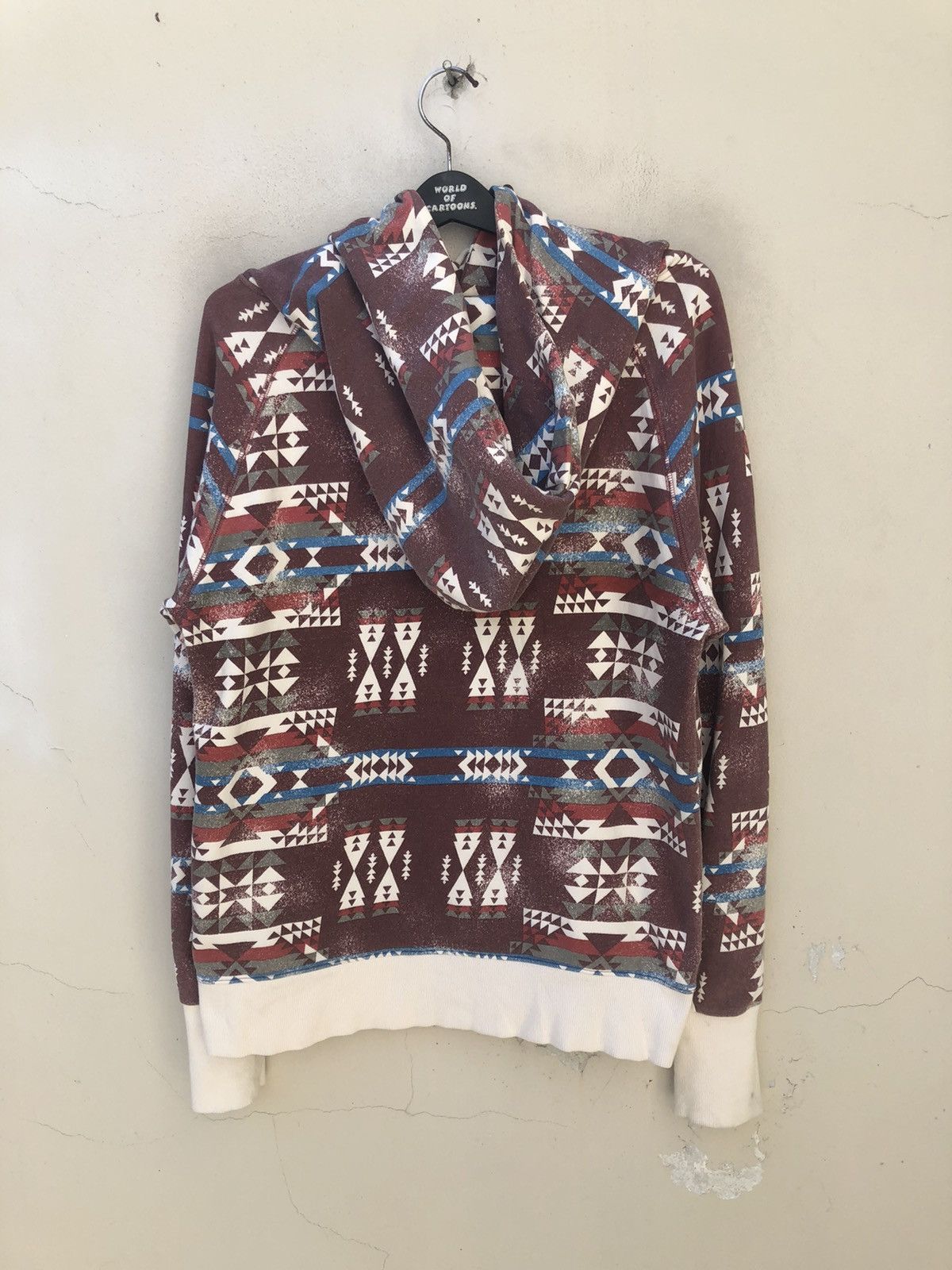 go slow caravan GSC Union Made Aztec Navajo Pattern Hoodie Sweatshirt Size US L / EU 52-54 / 3 - 12 Thumbnail