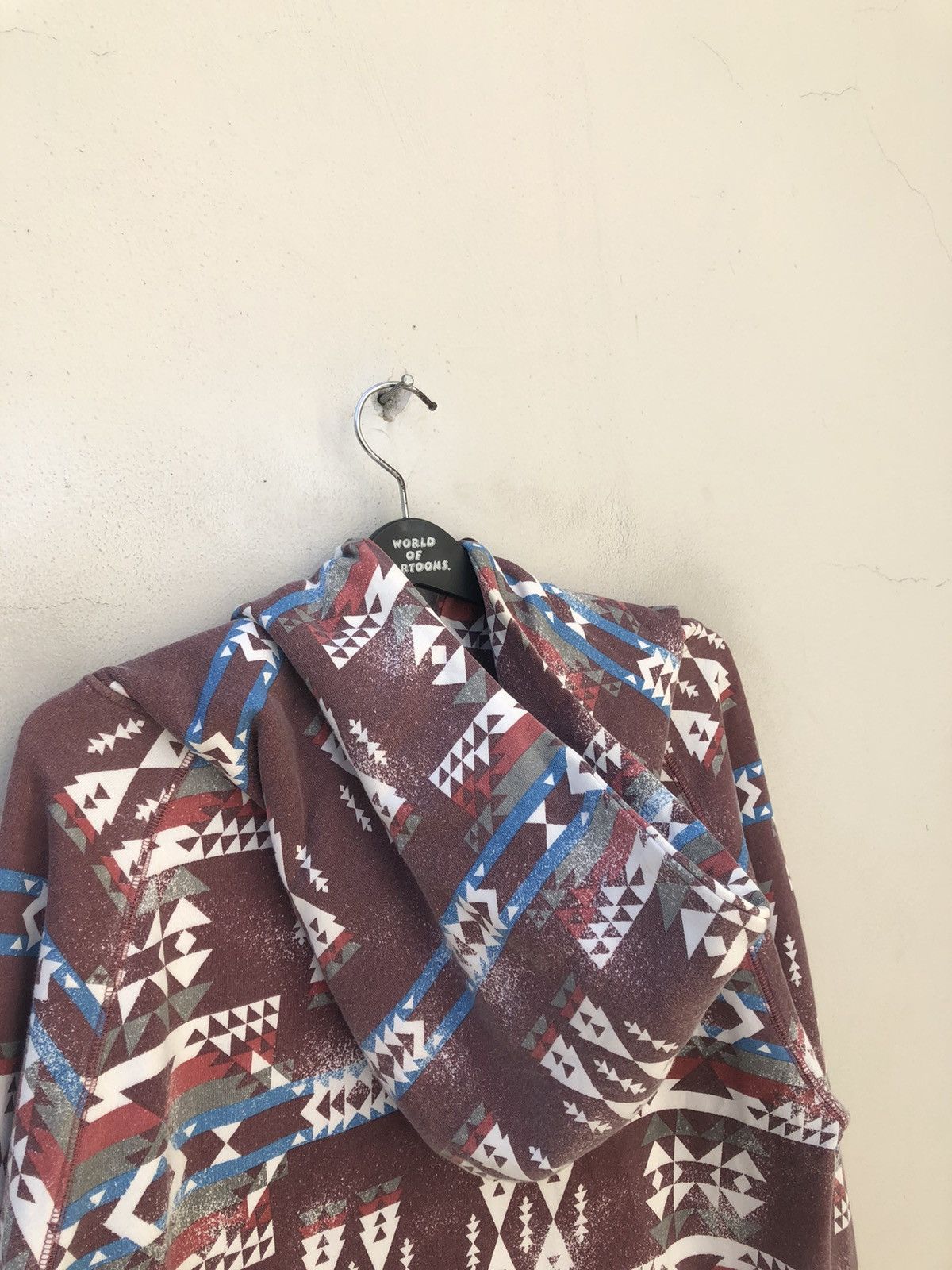 go slow caravan GSC Union Made Aztec Navajo Pattern Hoodie Sweatshirt Size US L / EU 52-54 / 3 - 14 Thumbnail