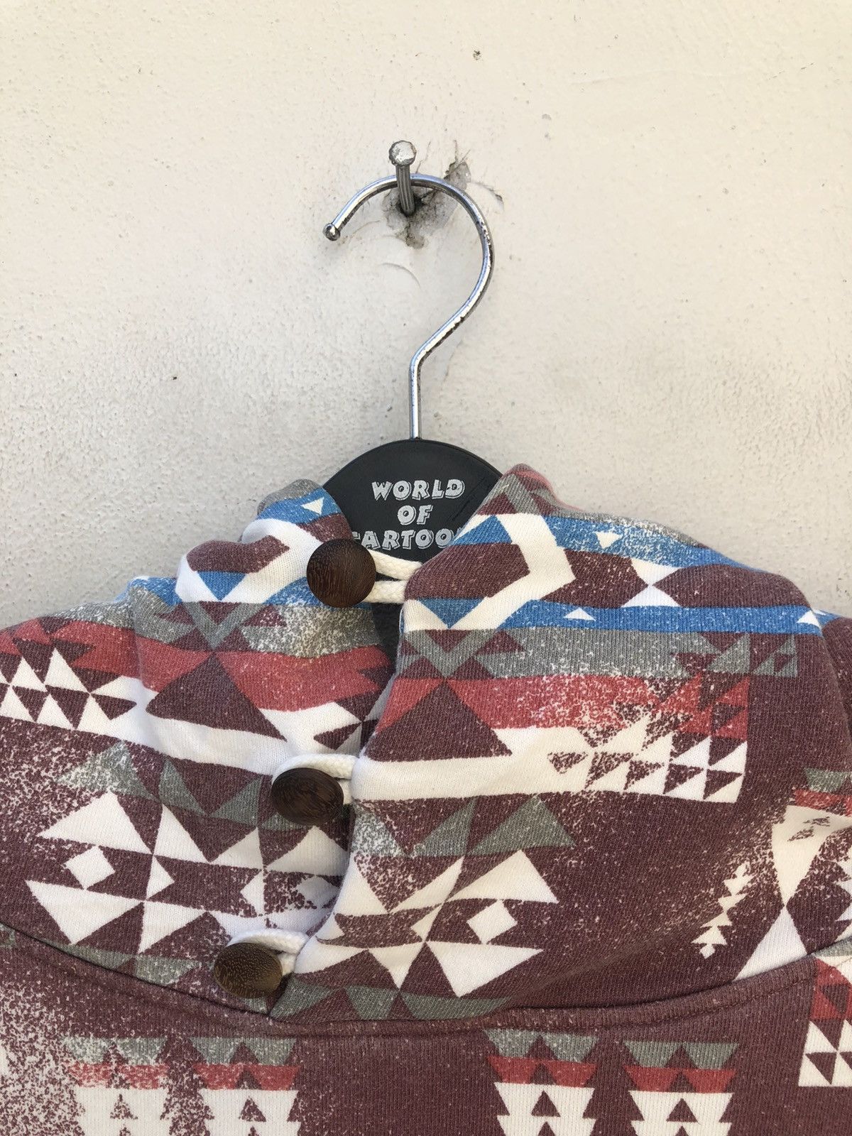 go slow caravan GSC Union Made Aztec Navajo Pattern Hoodie Sweatshirt Size US L / EU 52-54 / 3 - 11 Thumbnail